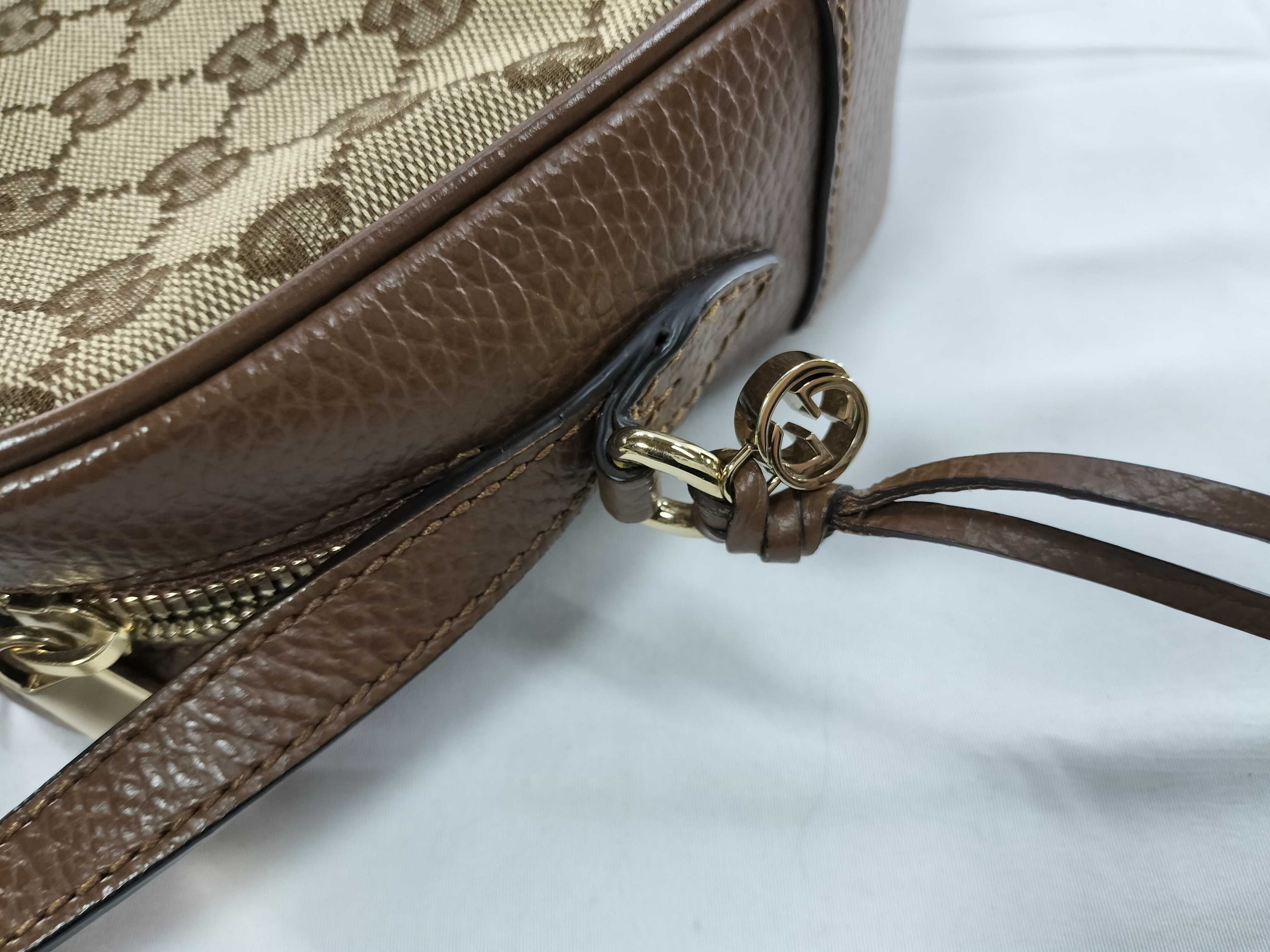 GG Canvas Shoulder Bag 449413・213317 — view 5