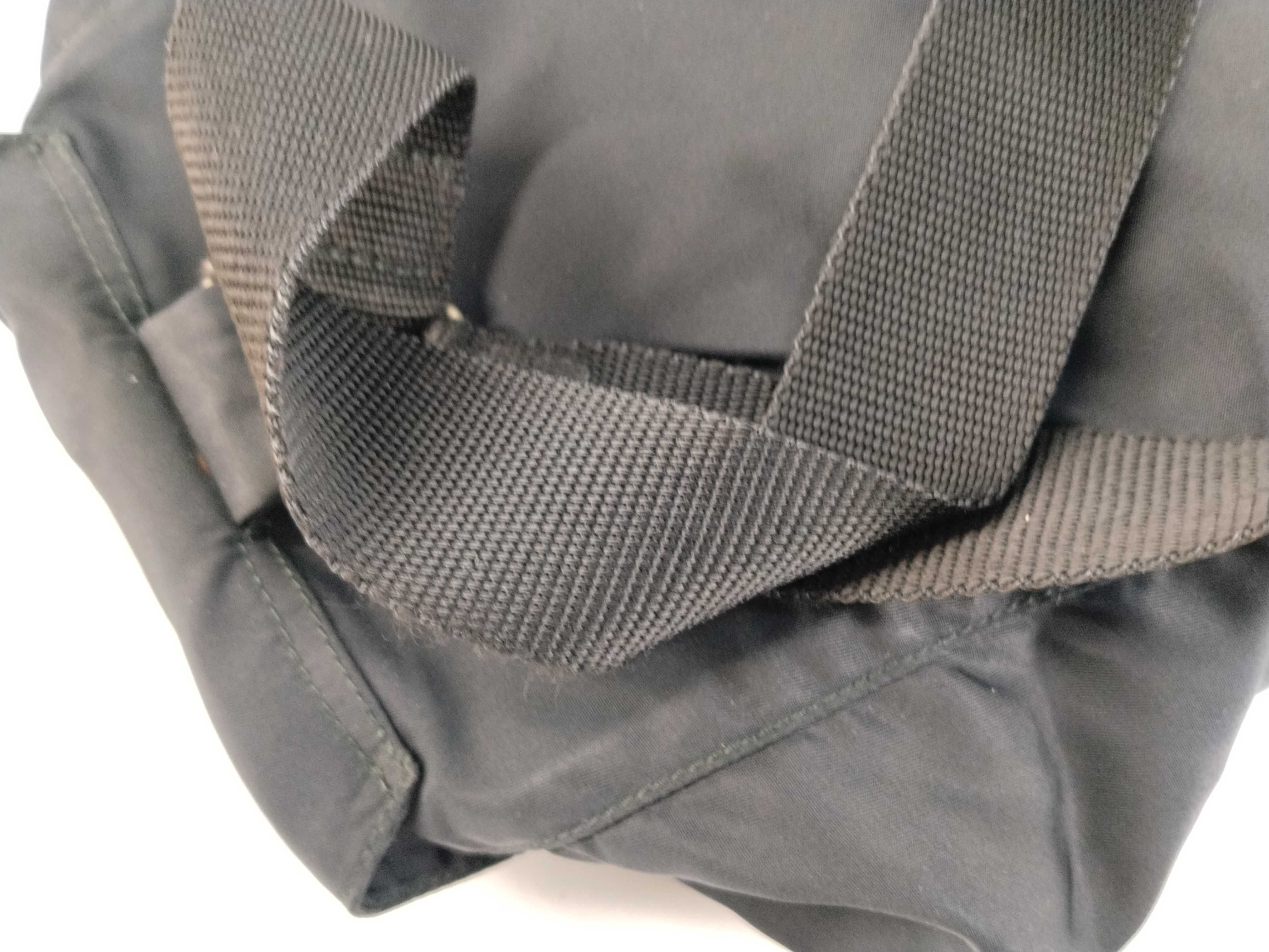 nylon backpack, black nylon backpack. — view 4
