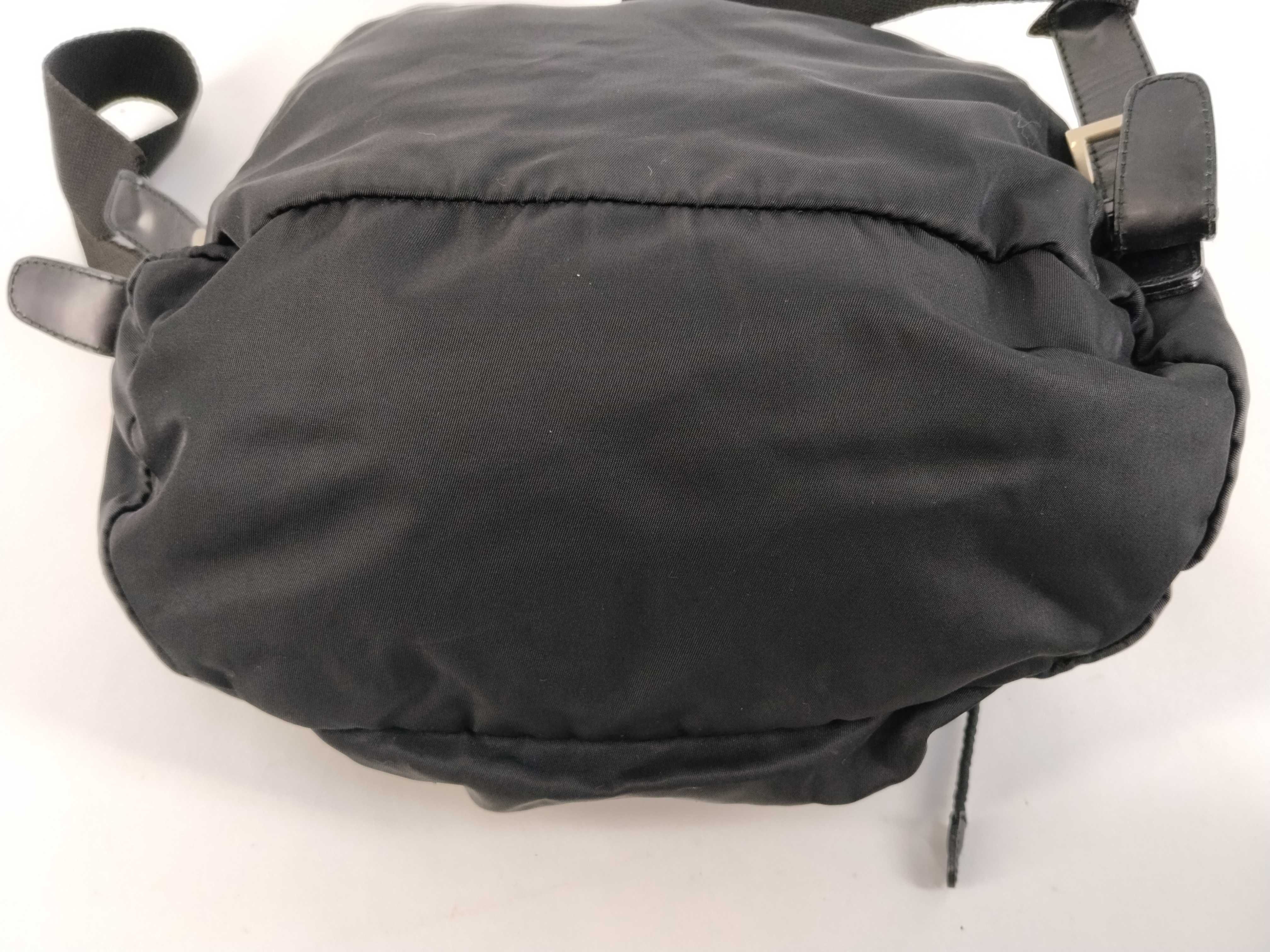 nylon backpack, black nylon backpack. — view 7