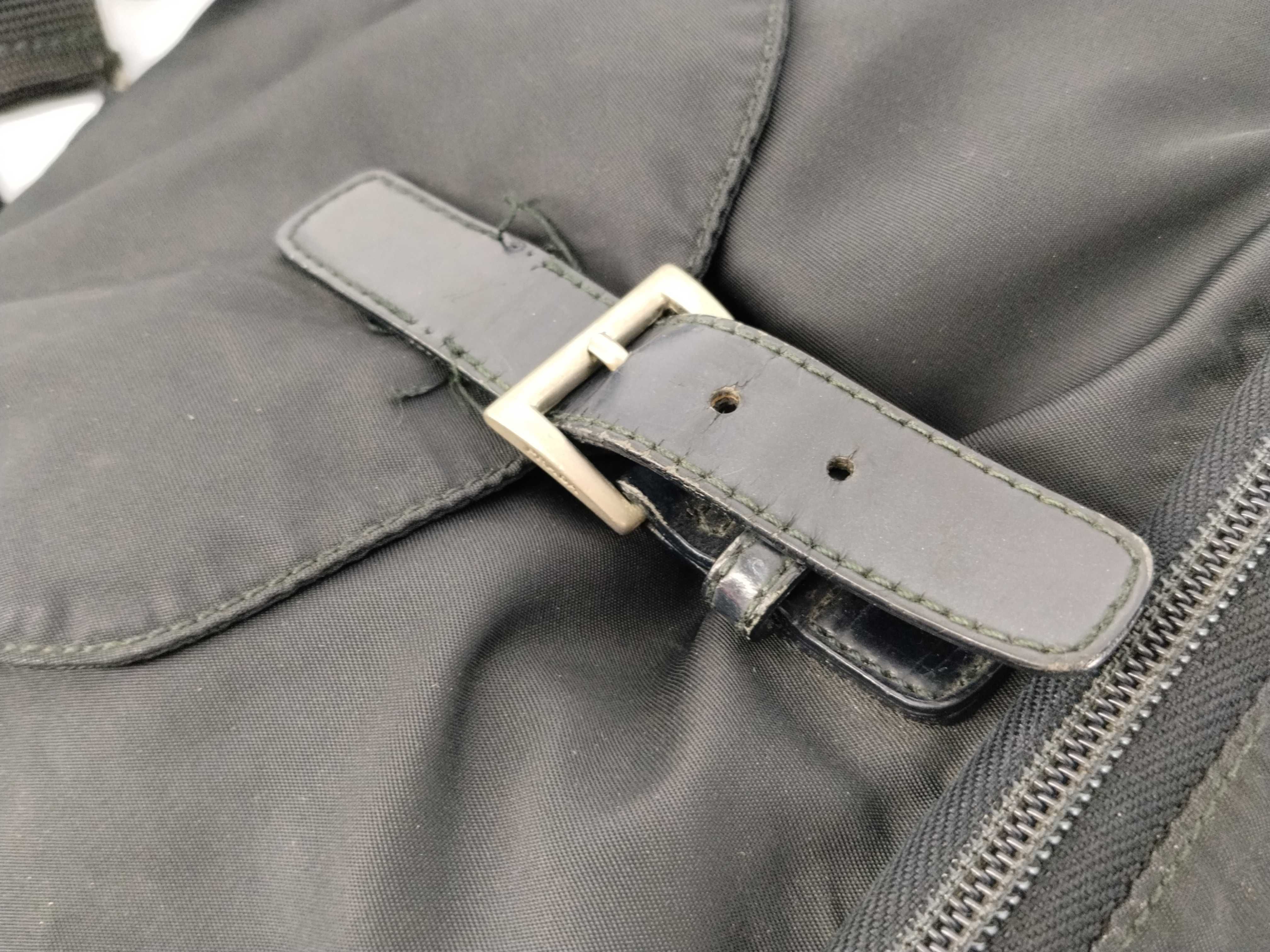 nylon backpack, black nylon backpack. — view 9