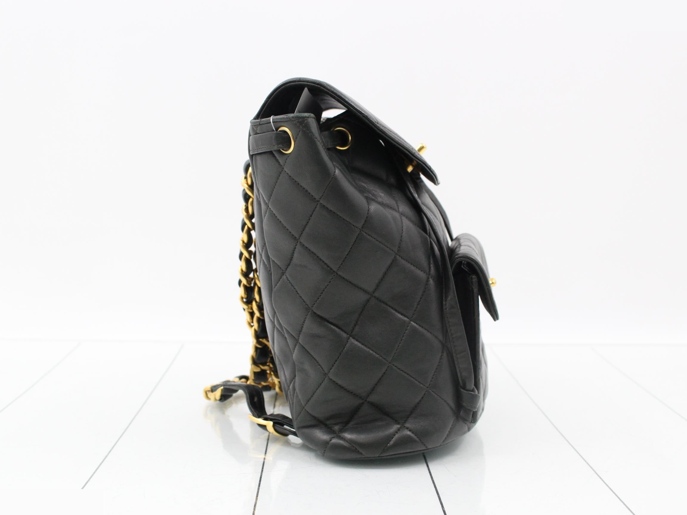 Matelassé Chain Backpack — view 4