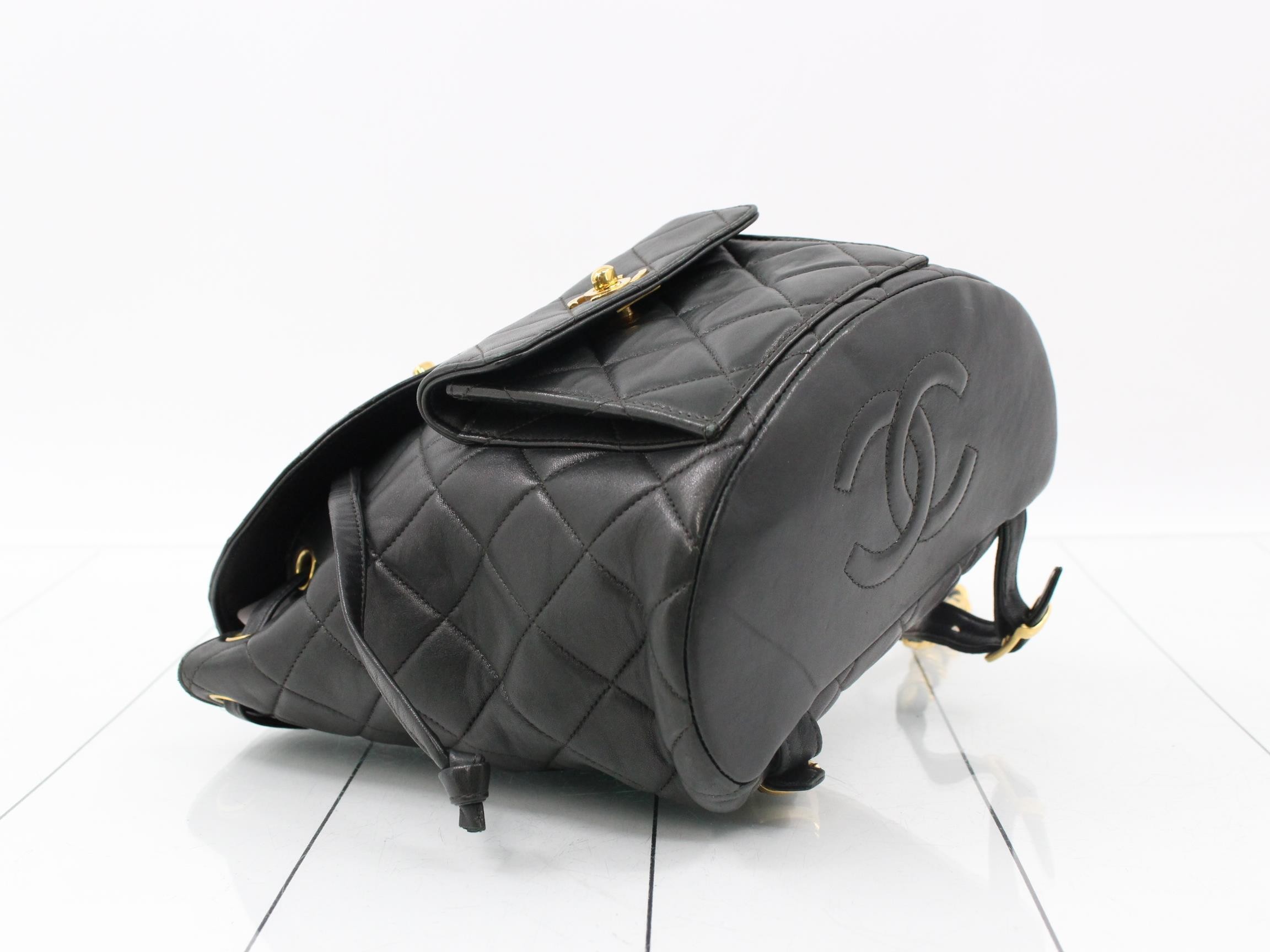 Matelassé Chain Backpack — view 5