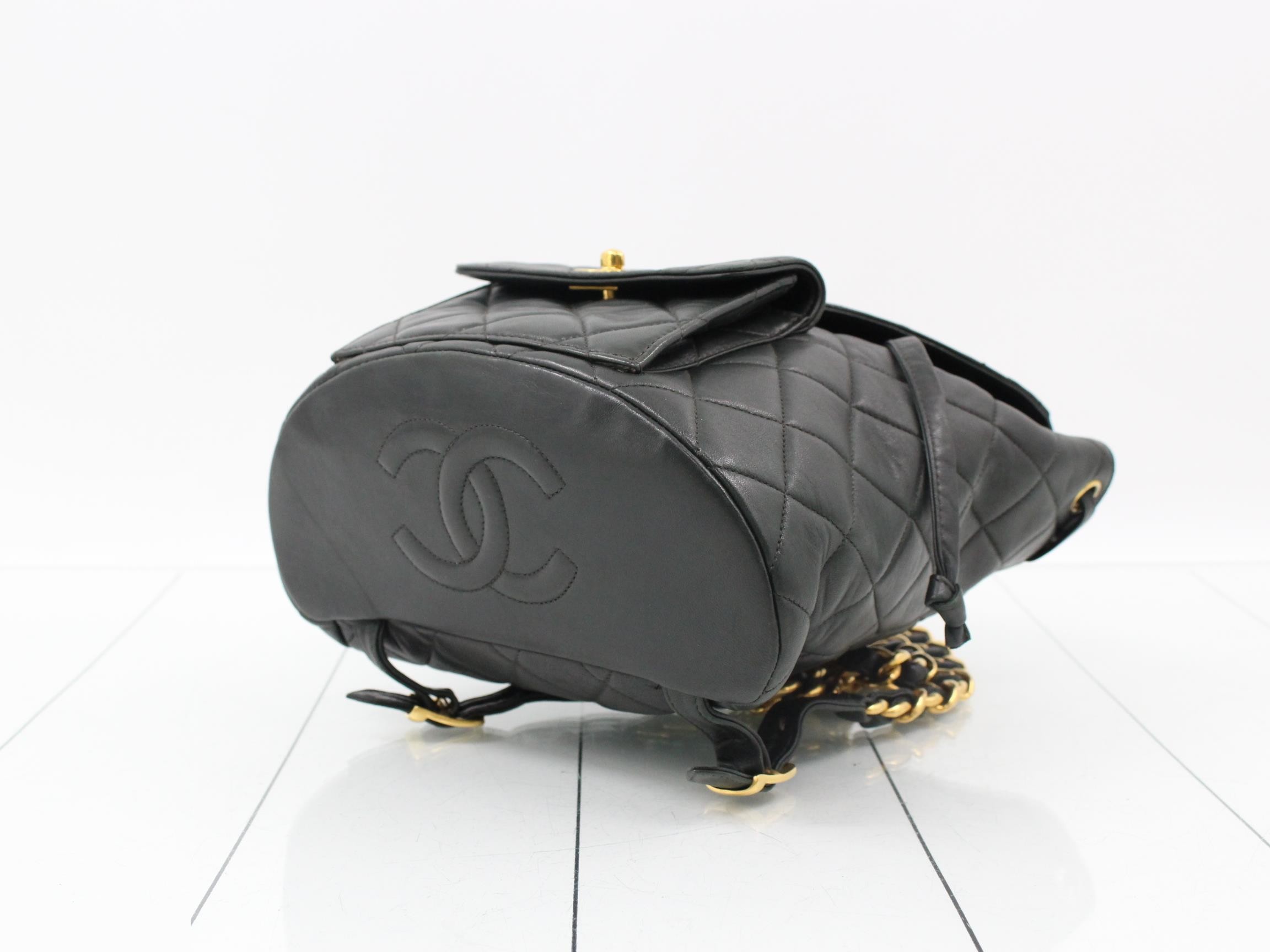 Matelassé Chain Backpack — view 6