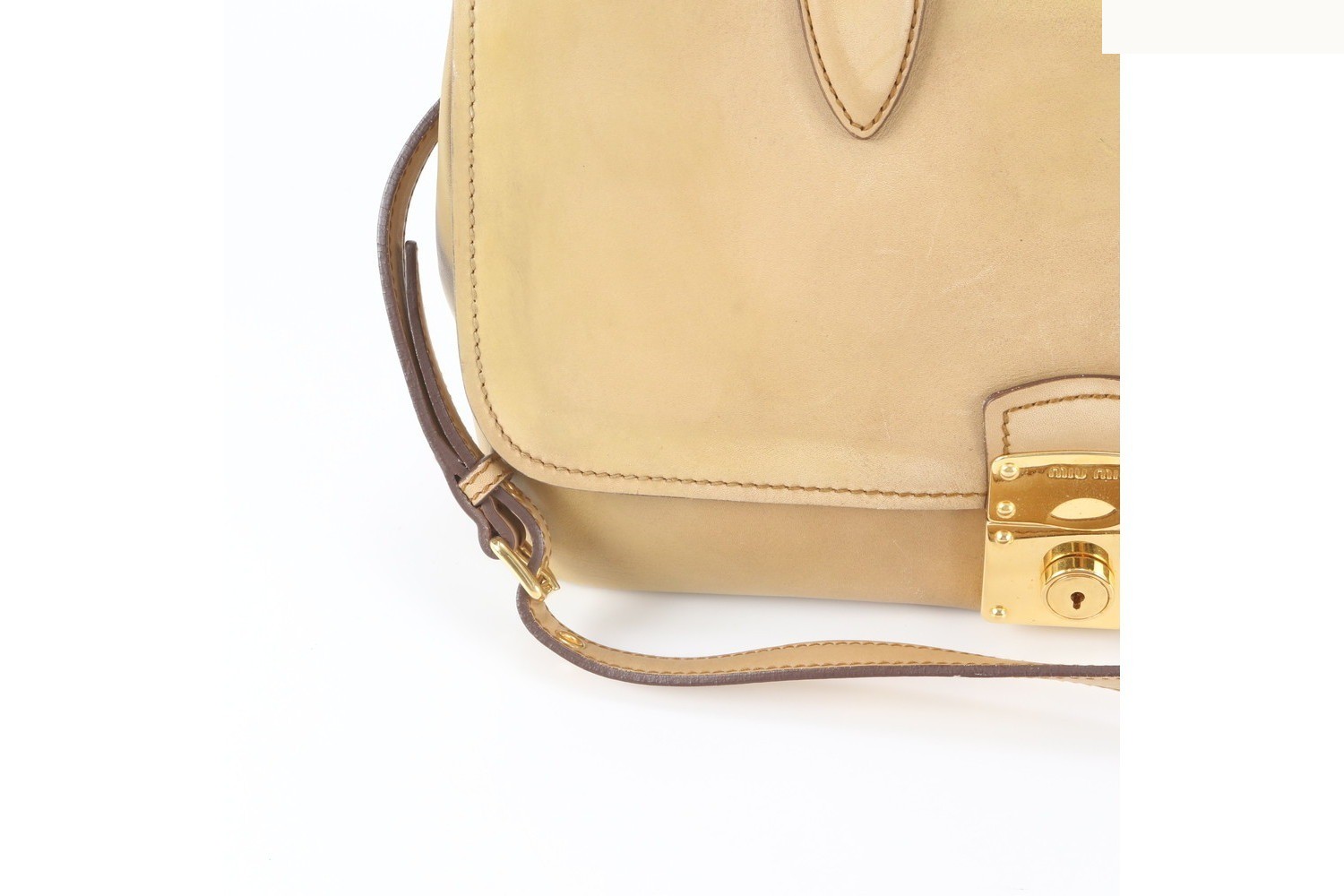 Vitello Leather 2-Way Shoulder Bag (Crossbody) — view 2
