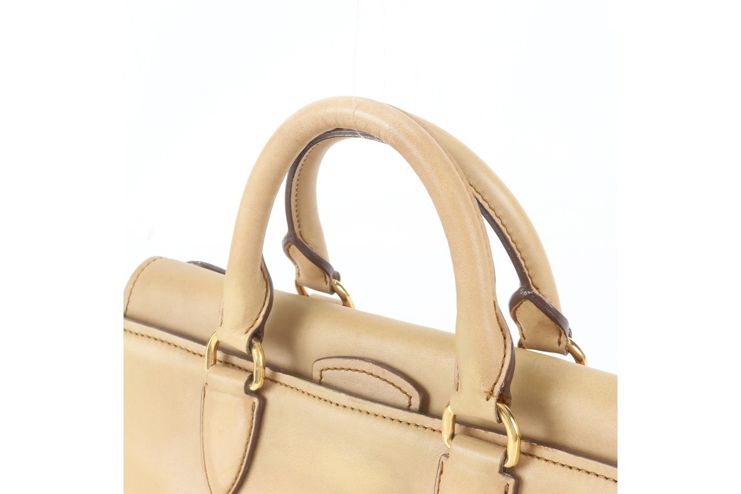 Vitello Leather 2-Way Shoulder Bag (Crossbody) — view 3
