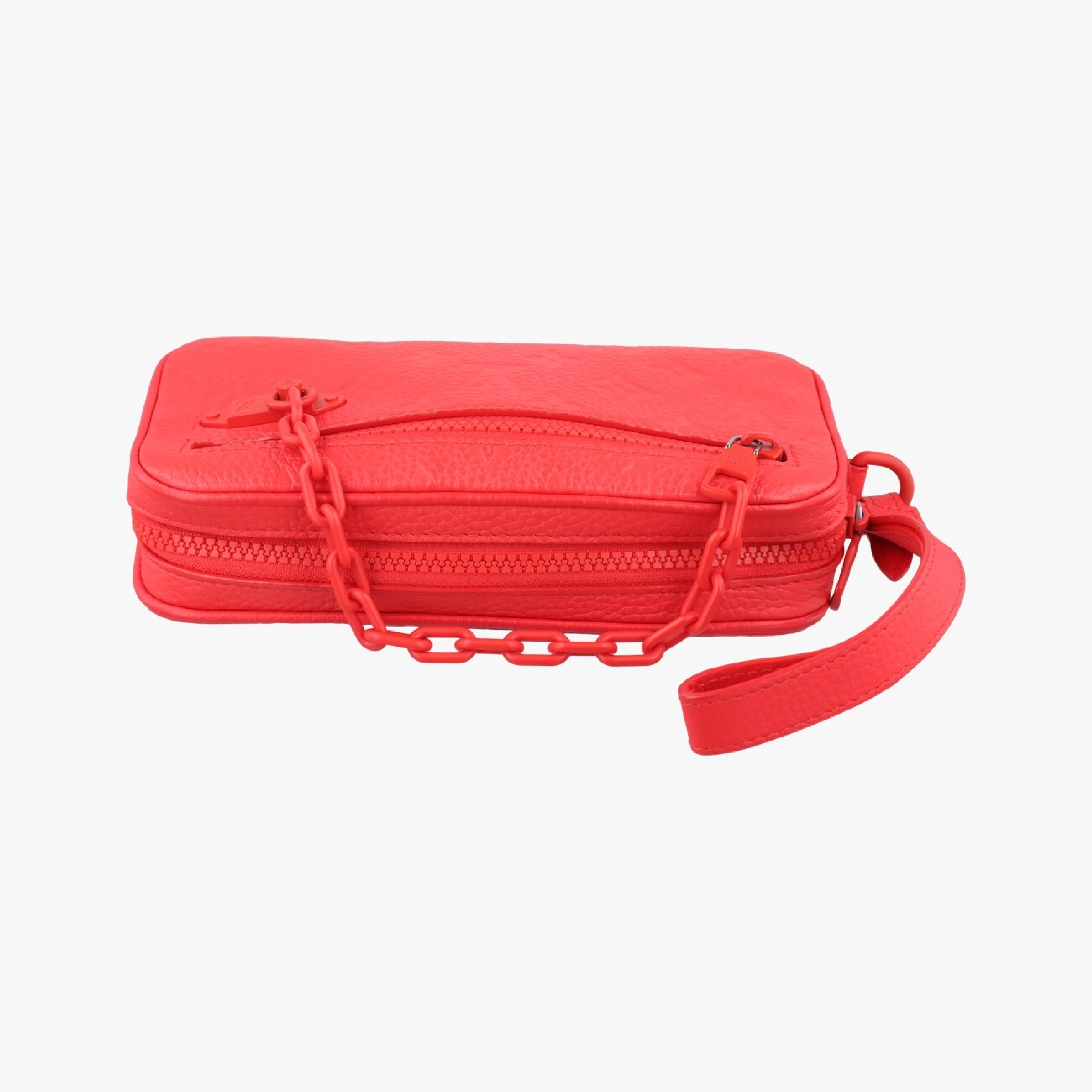 Pochette Volga Red Monogram Empreinte M53555 SP5118 Clutch Bag — view 5