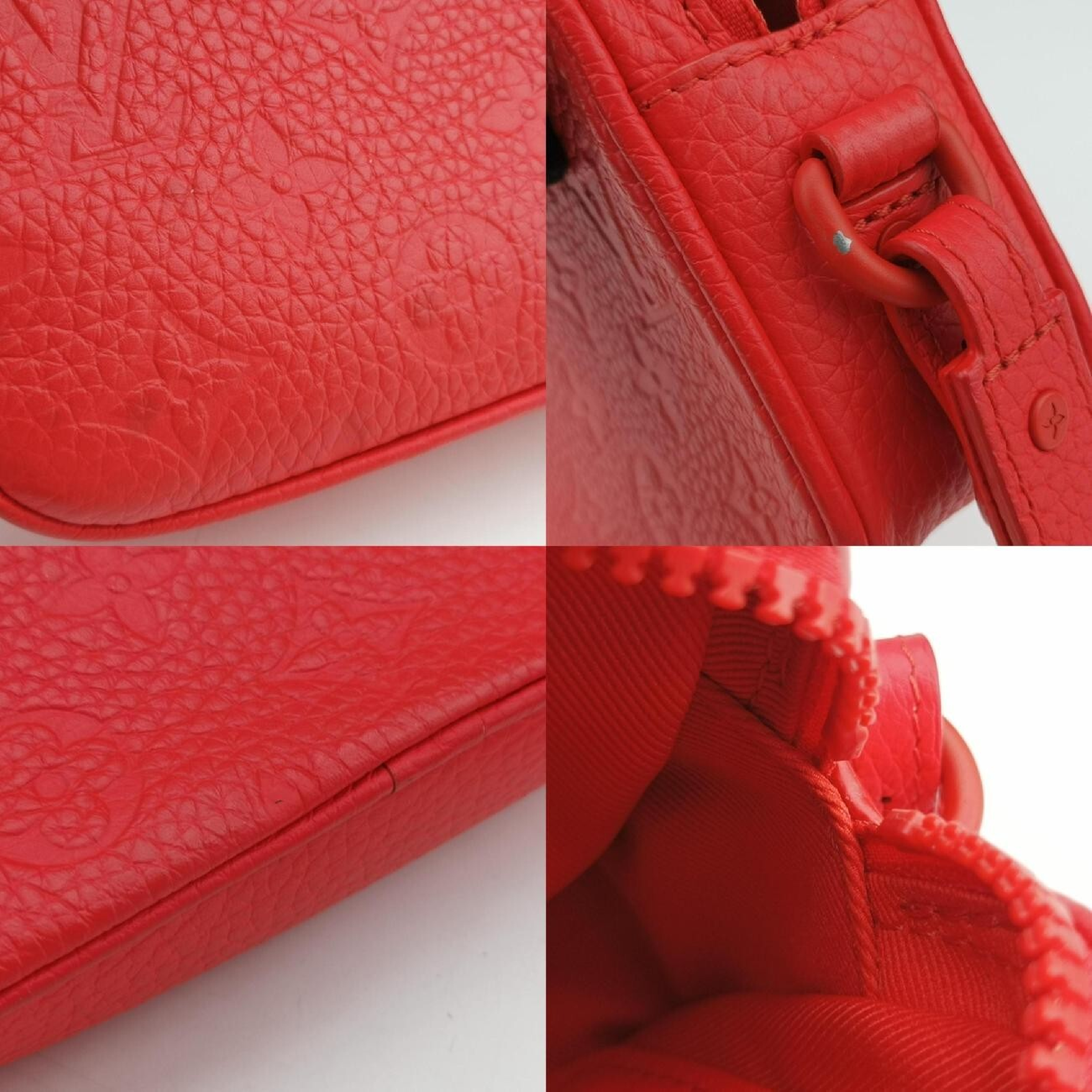 Pochette Volga Red Monogram Empreinte M53555 SP5118 Clutch Bag — view 9