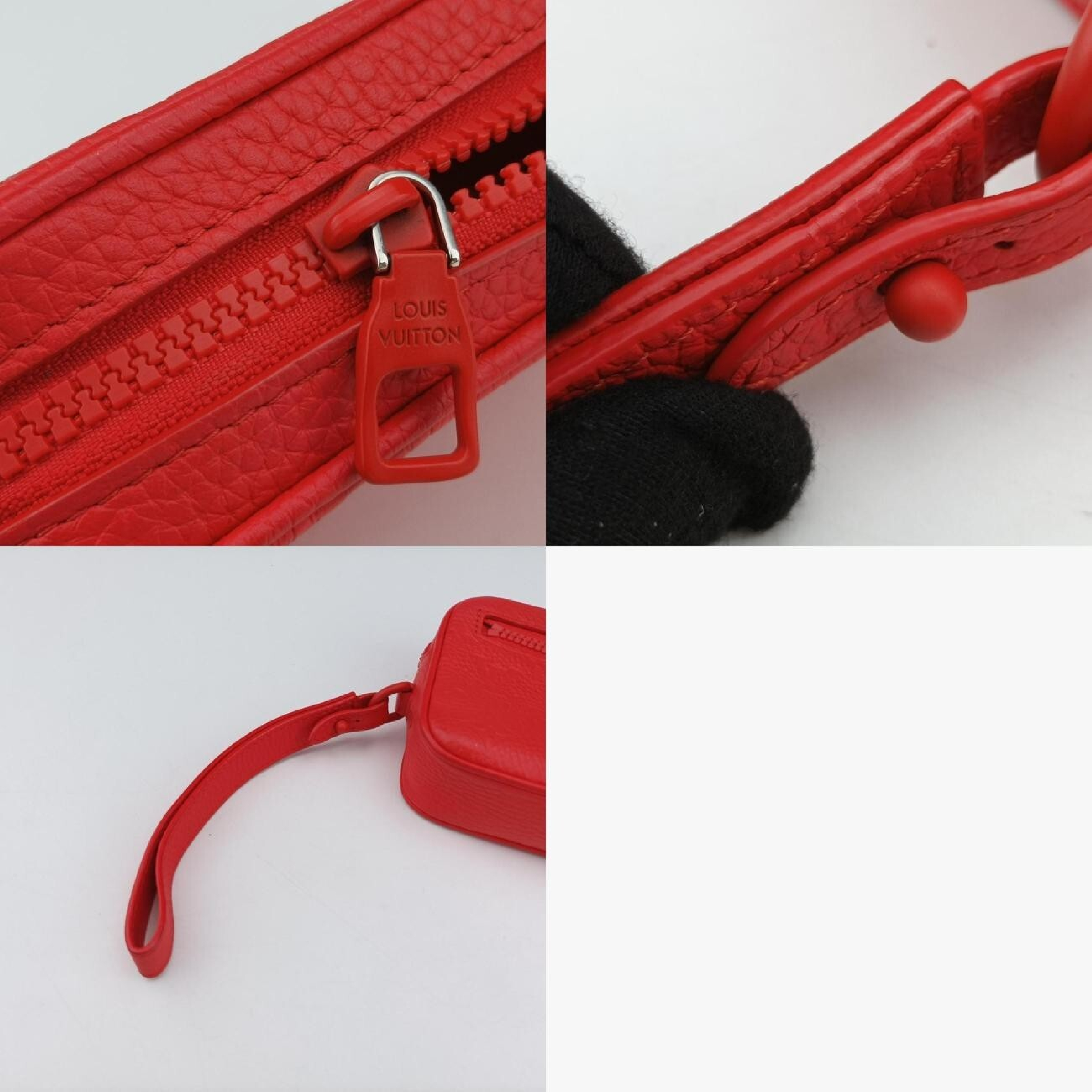 Pochette Volga Red Monogram Empreinte M53555 SP5118 Clutch Bag — view 10