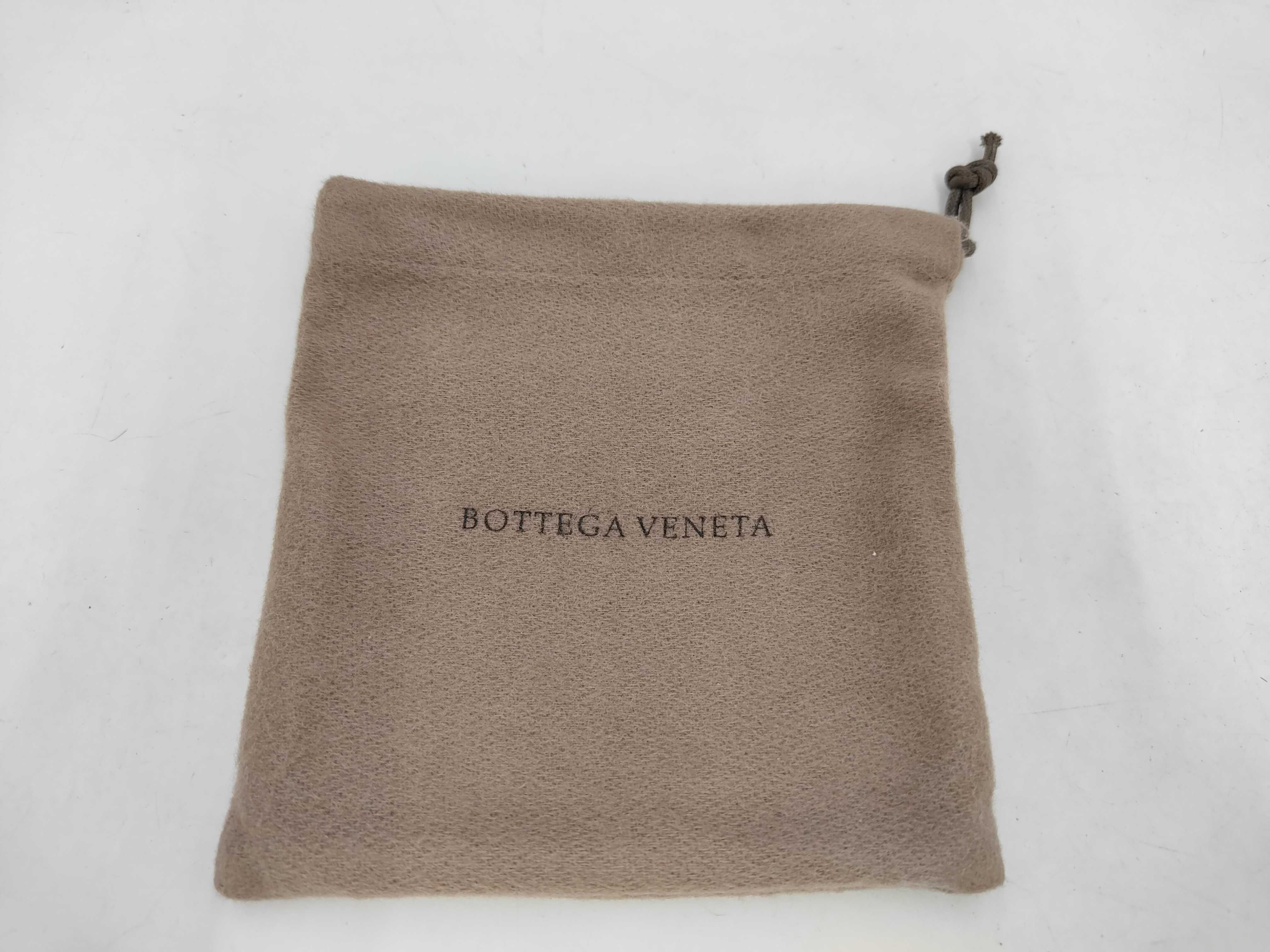 Intrecciato Leather Card Case, Navy - Card Case — view 11