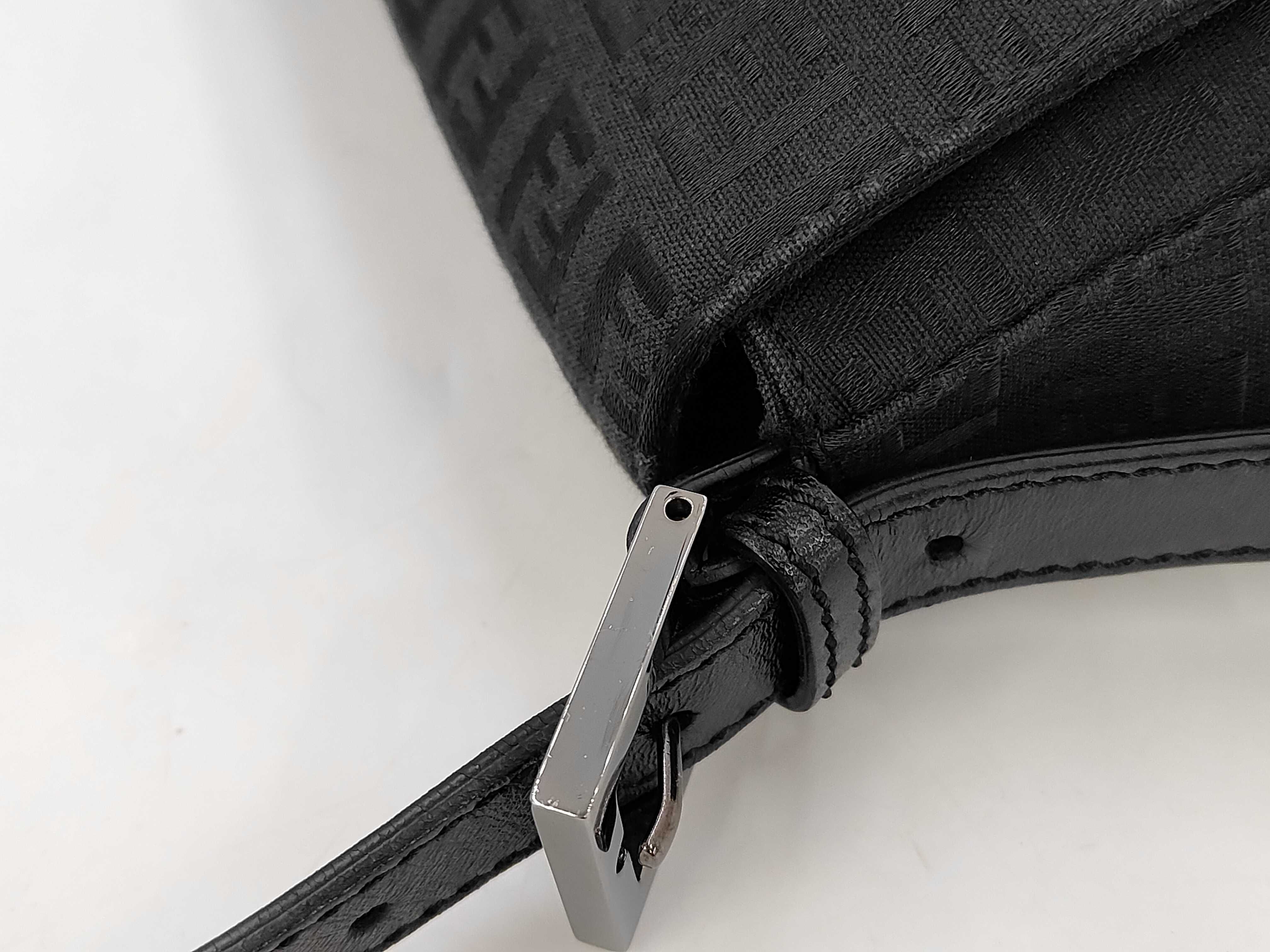 Zucchino Mamma Bucket Canvas Leather Shoulder Bag — view 5