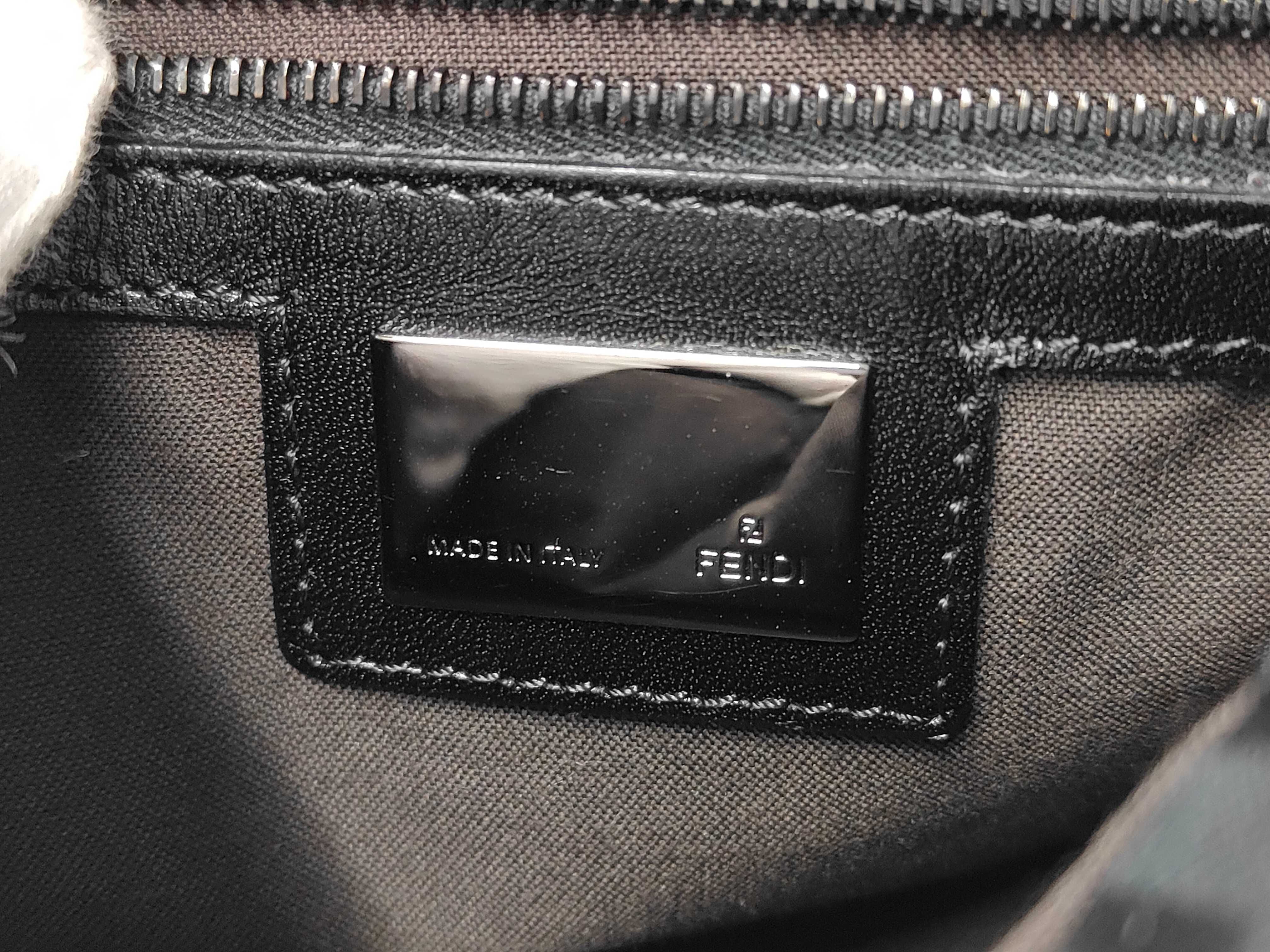 Zucchino Mamma Bucket Canvas Leather Shoulder Bag — view 9