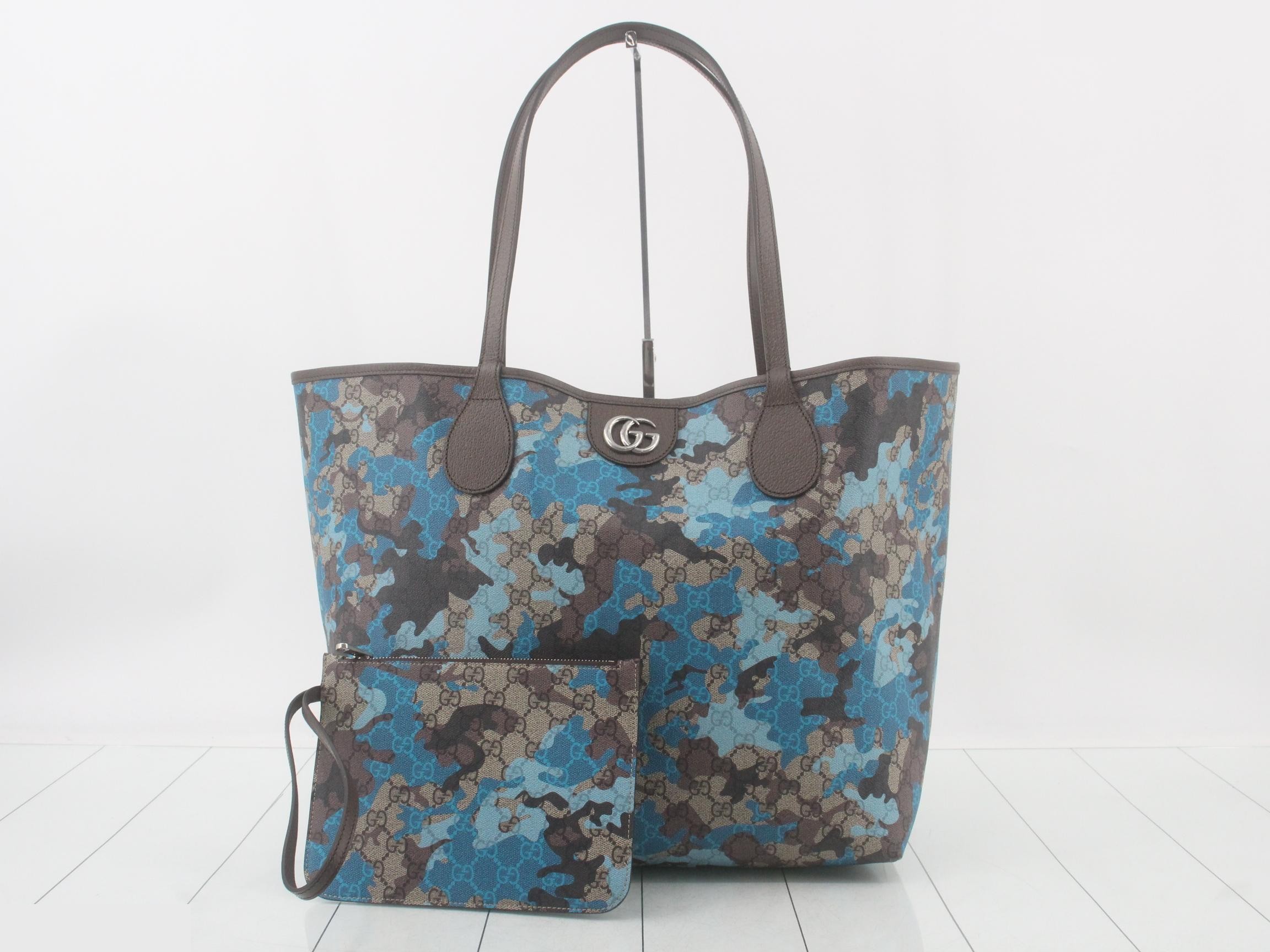 Unused GG Camouflage Tote Bag
