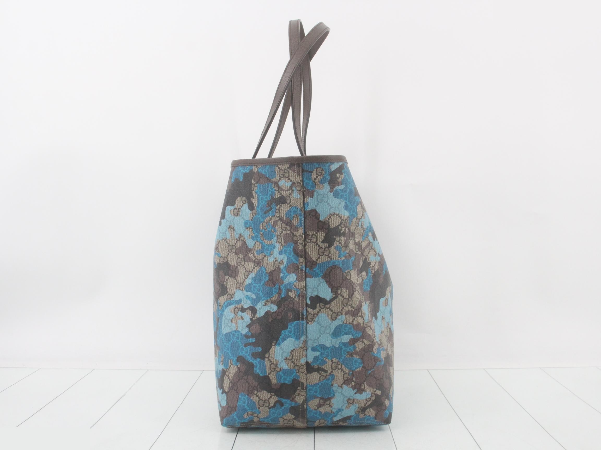 Unused GG Camouflage Tote Bag — view 3
