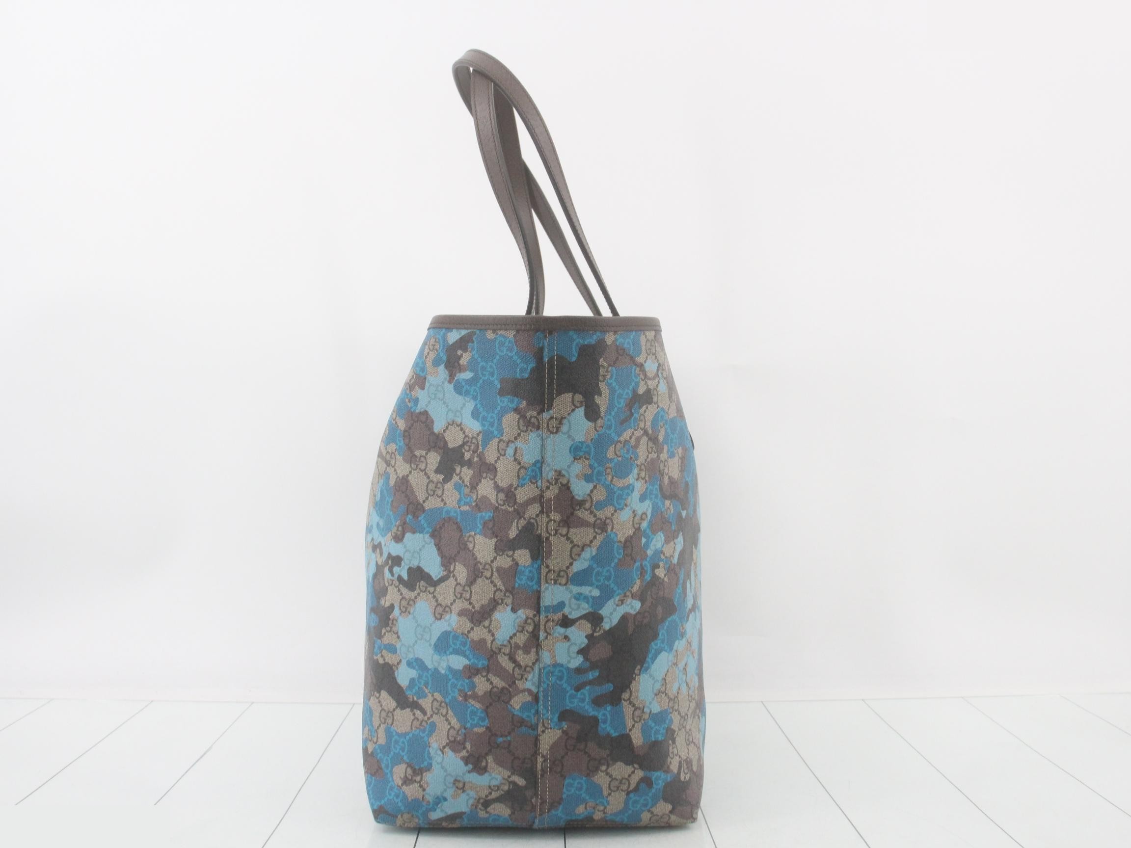 Unused GG Camouflage Tote Bag — view 4