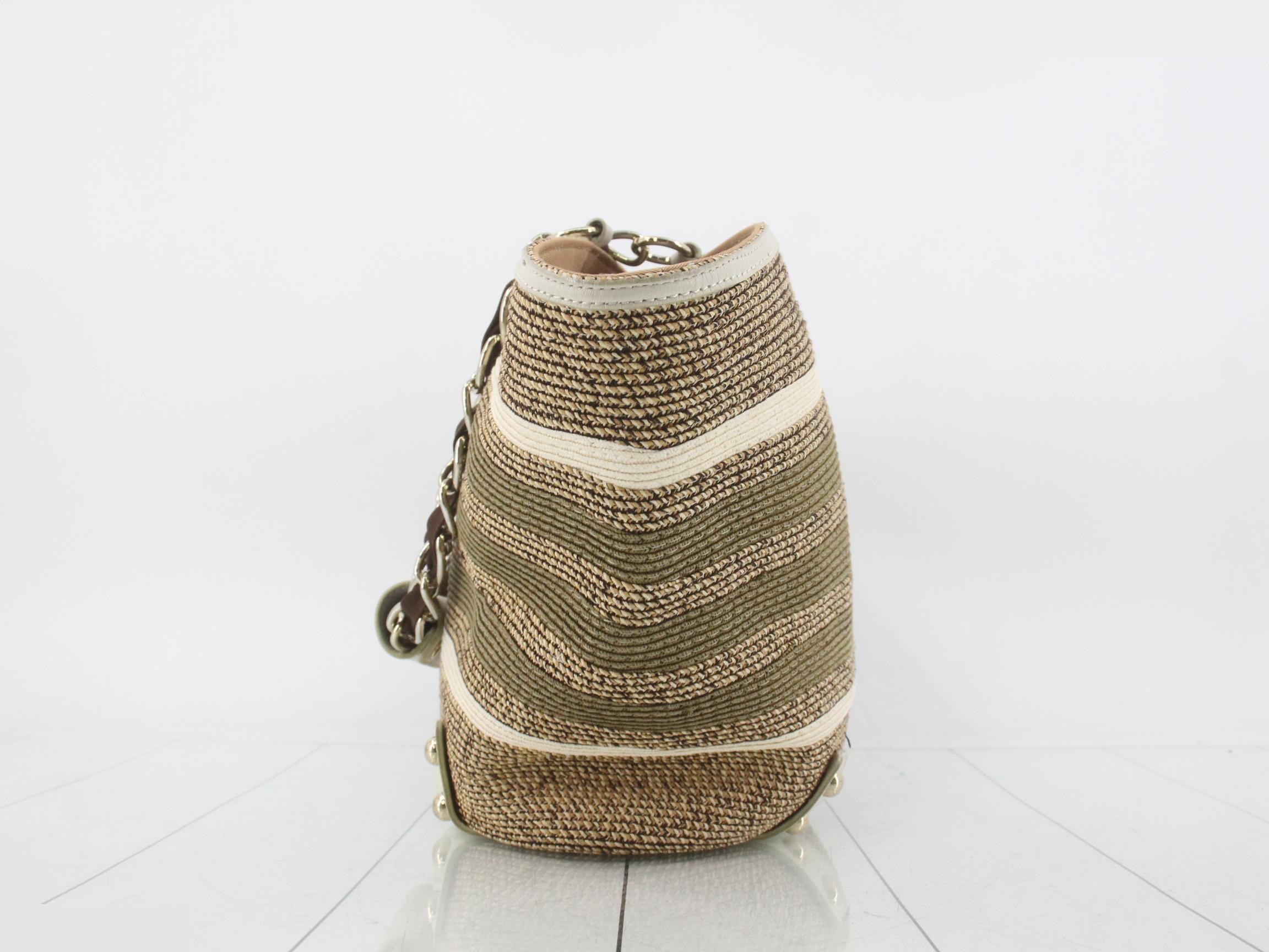 Blue Label Chain Tote Bag — view 4