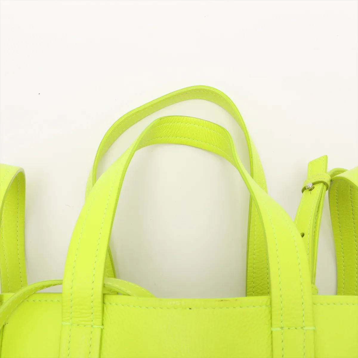 Everyday Tote XS Leather 2WAY Handbag Green 672793 — view 9