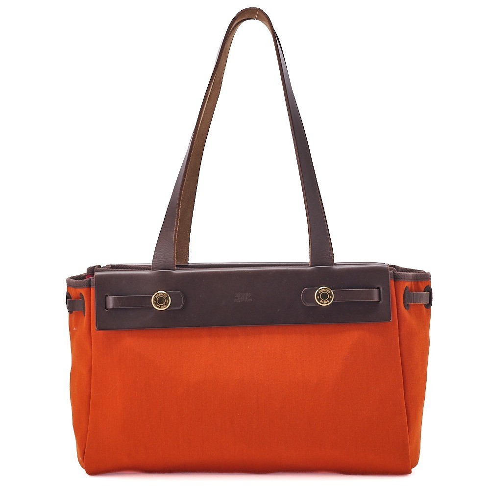 Herbag Cabas PM Toile Milord x Vache Hunter — view 2