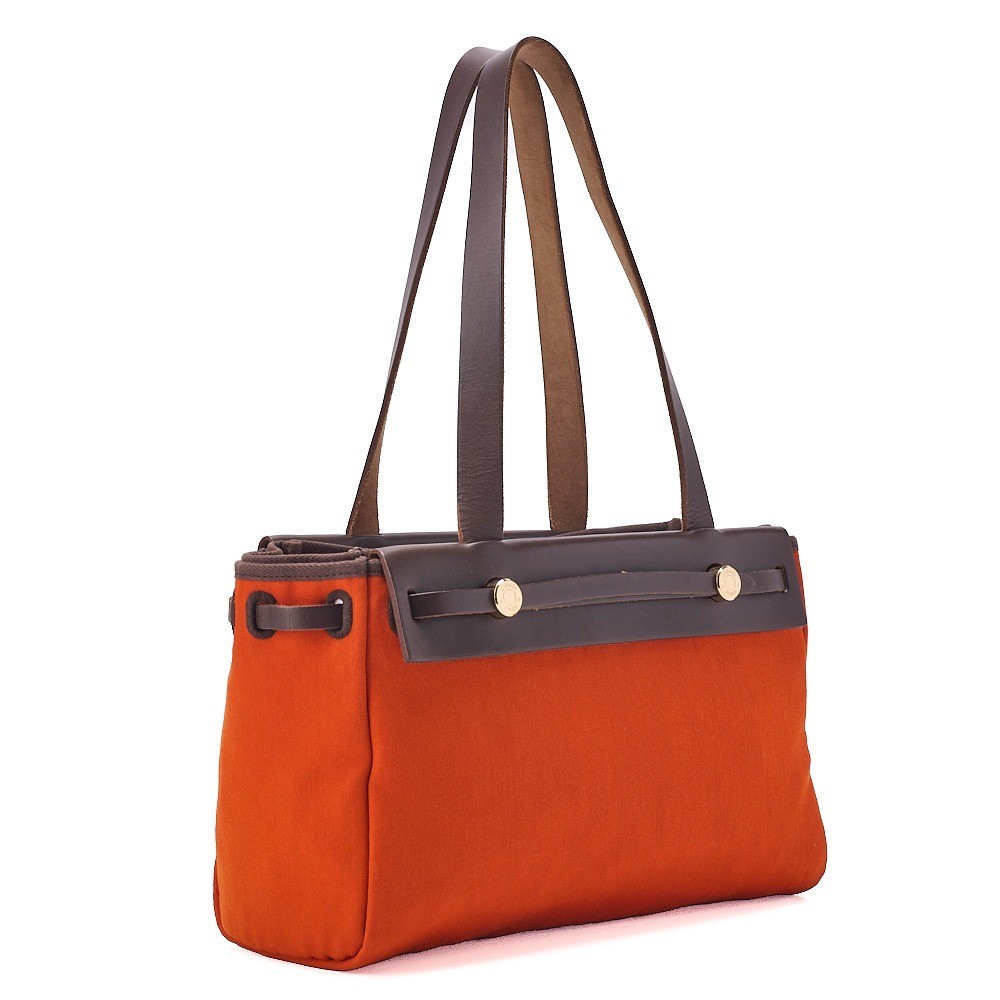 Herbag Cabas PM Toile Milord x Vache Hunter — view 3