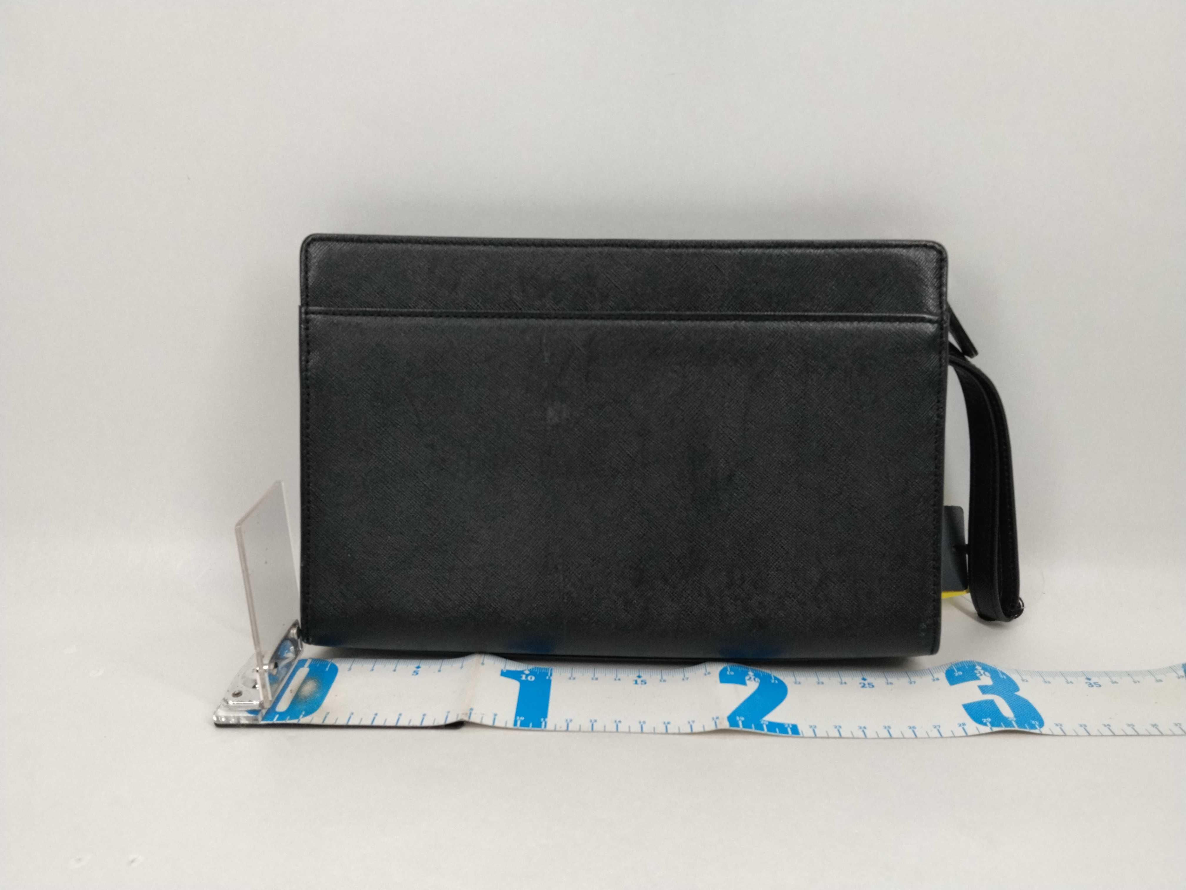 Leather Second Bag (Black) — view 2