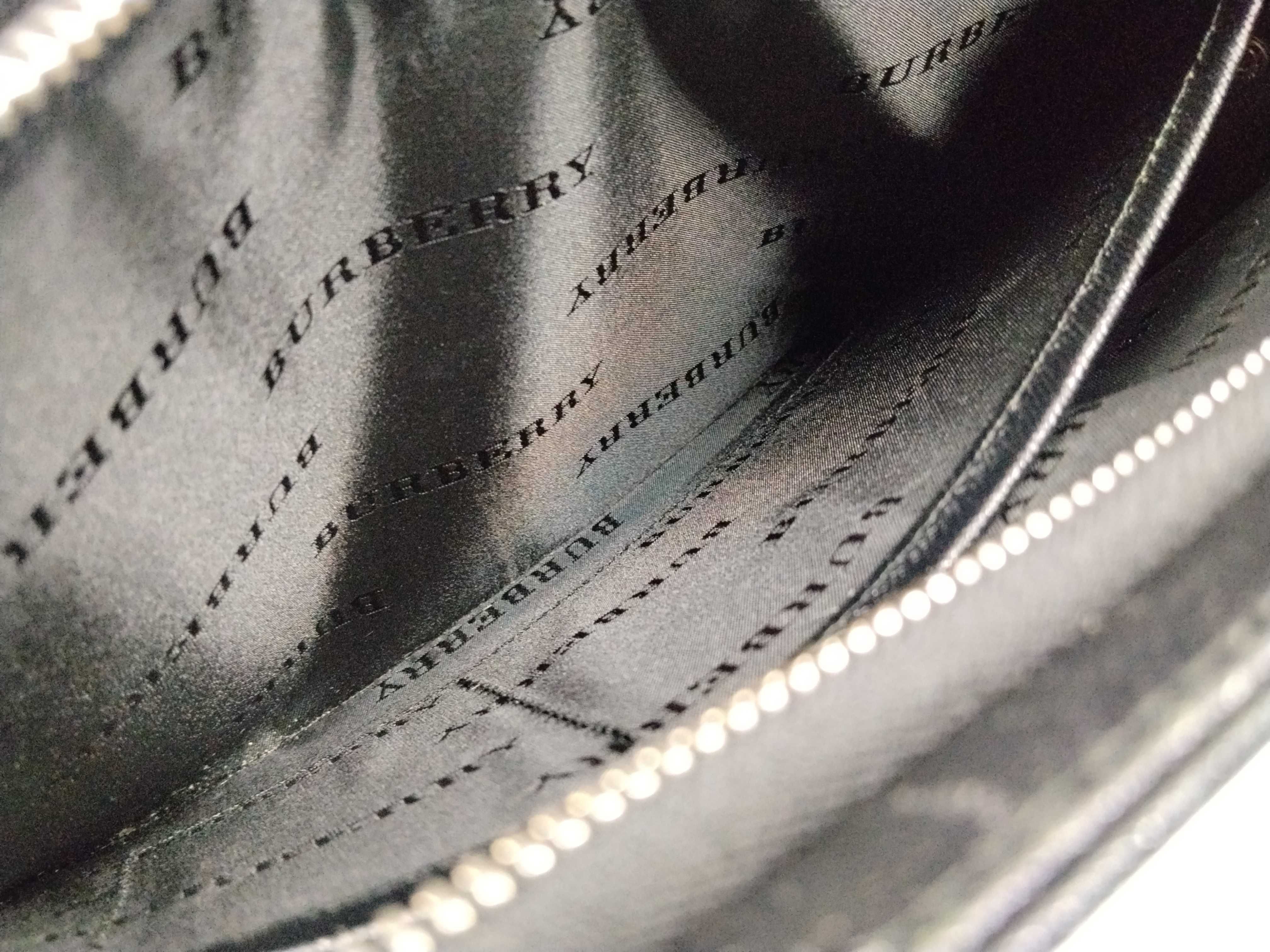 Leather Second Bag (Black) — view 11