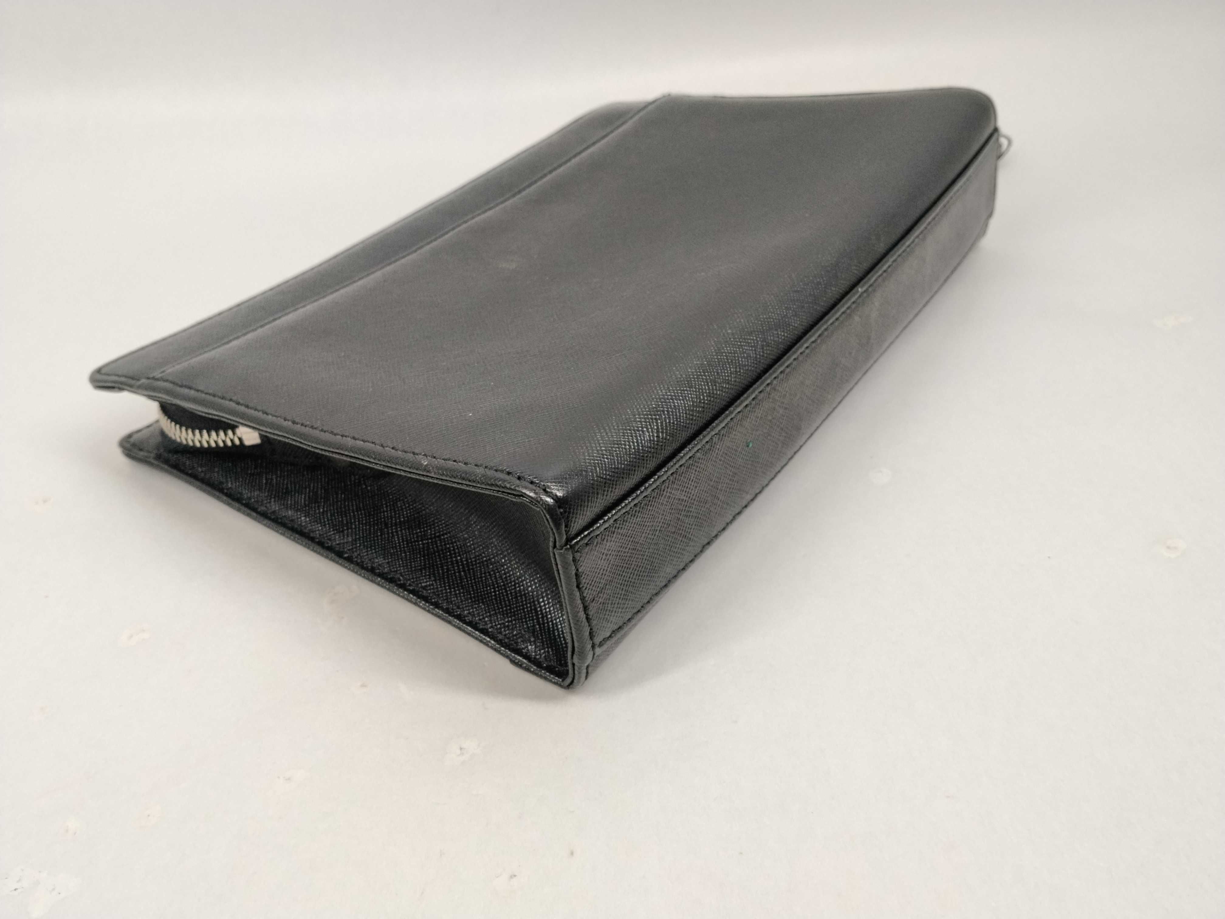 Leather Second Bag (Black) — view 4