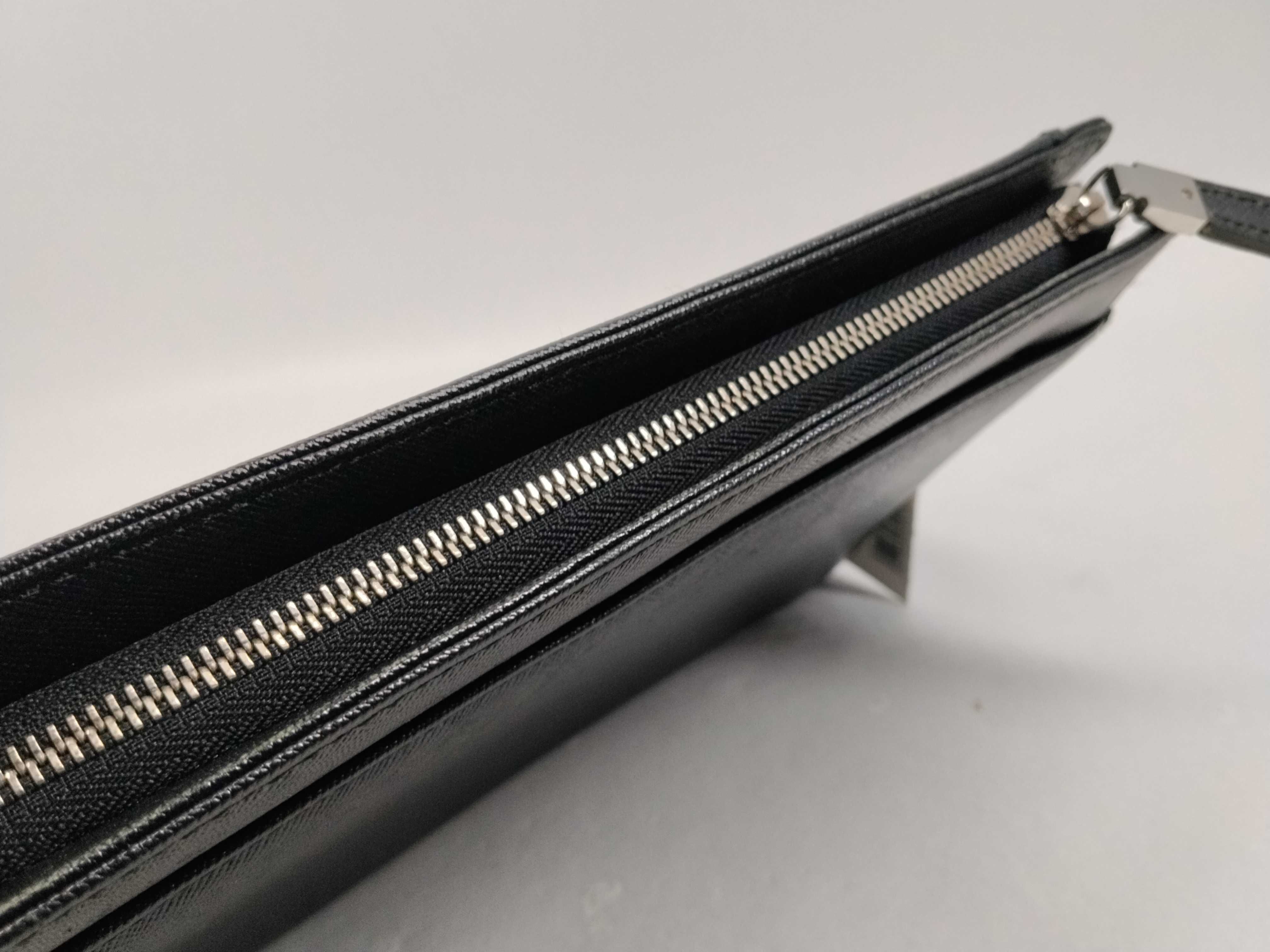 Leather Second Bag (Black) — view 5
