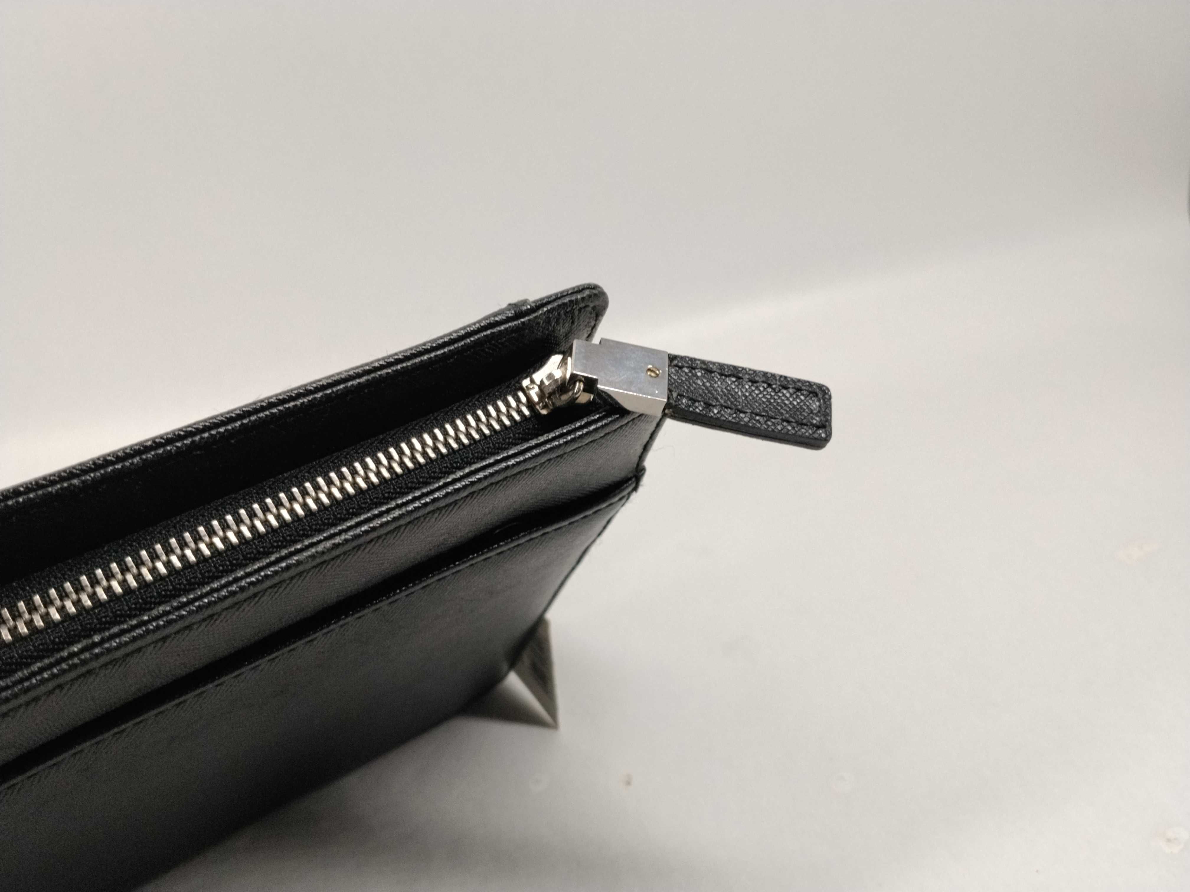 Leather Second Bag (Black) — view 6