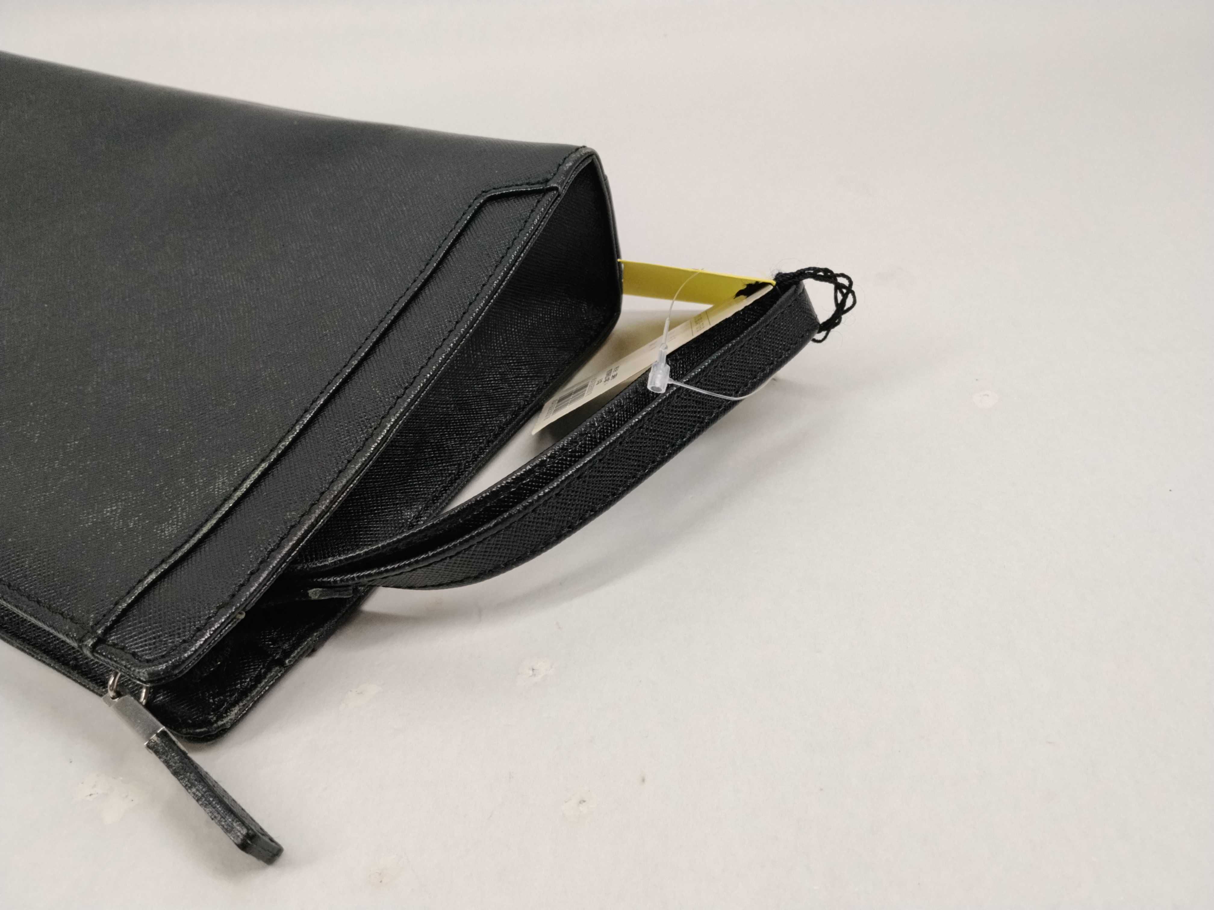 Leather Second Bag (Black) — view 7