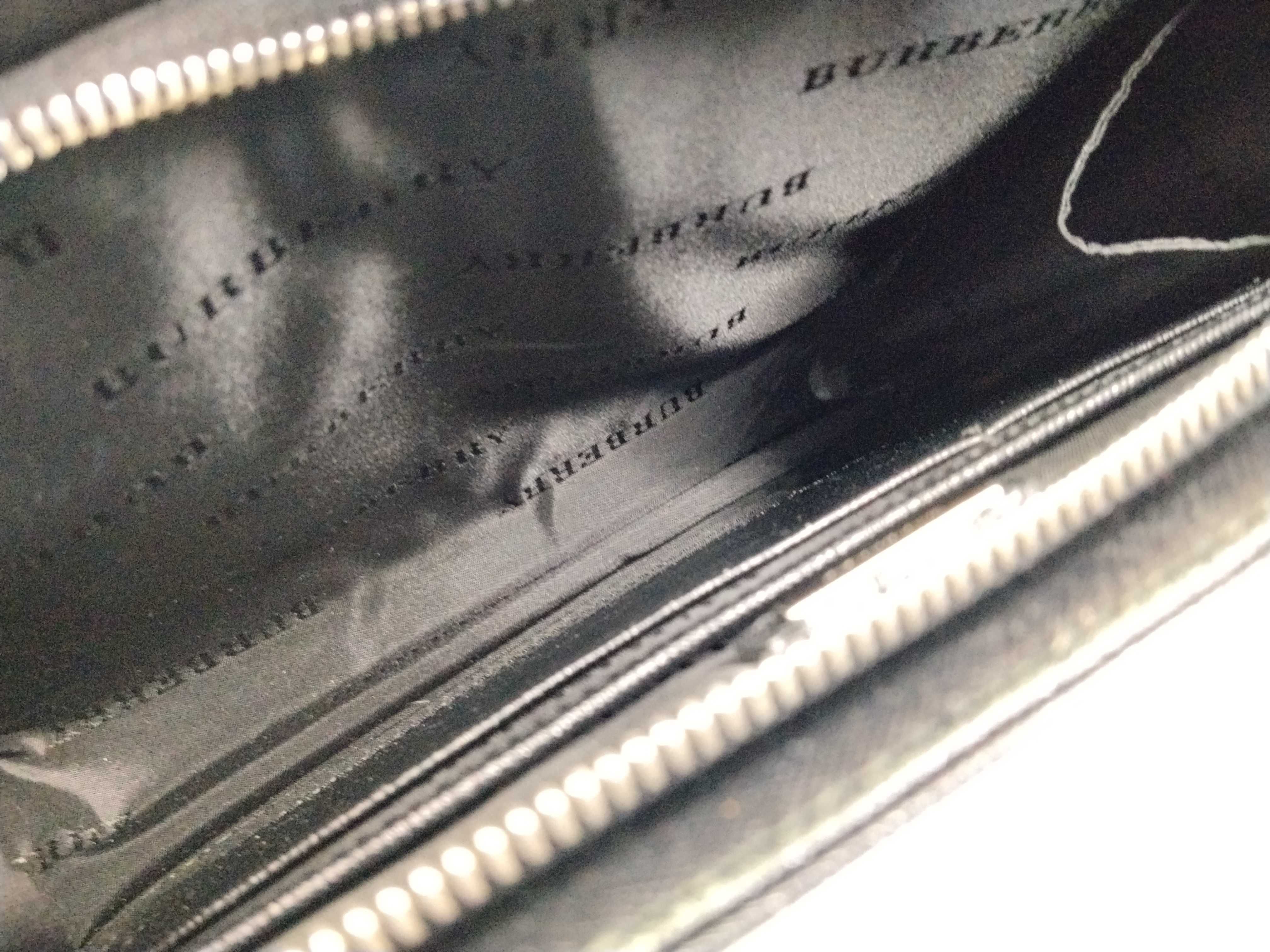 Leather Second Bag (Black) — view 9