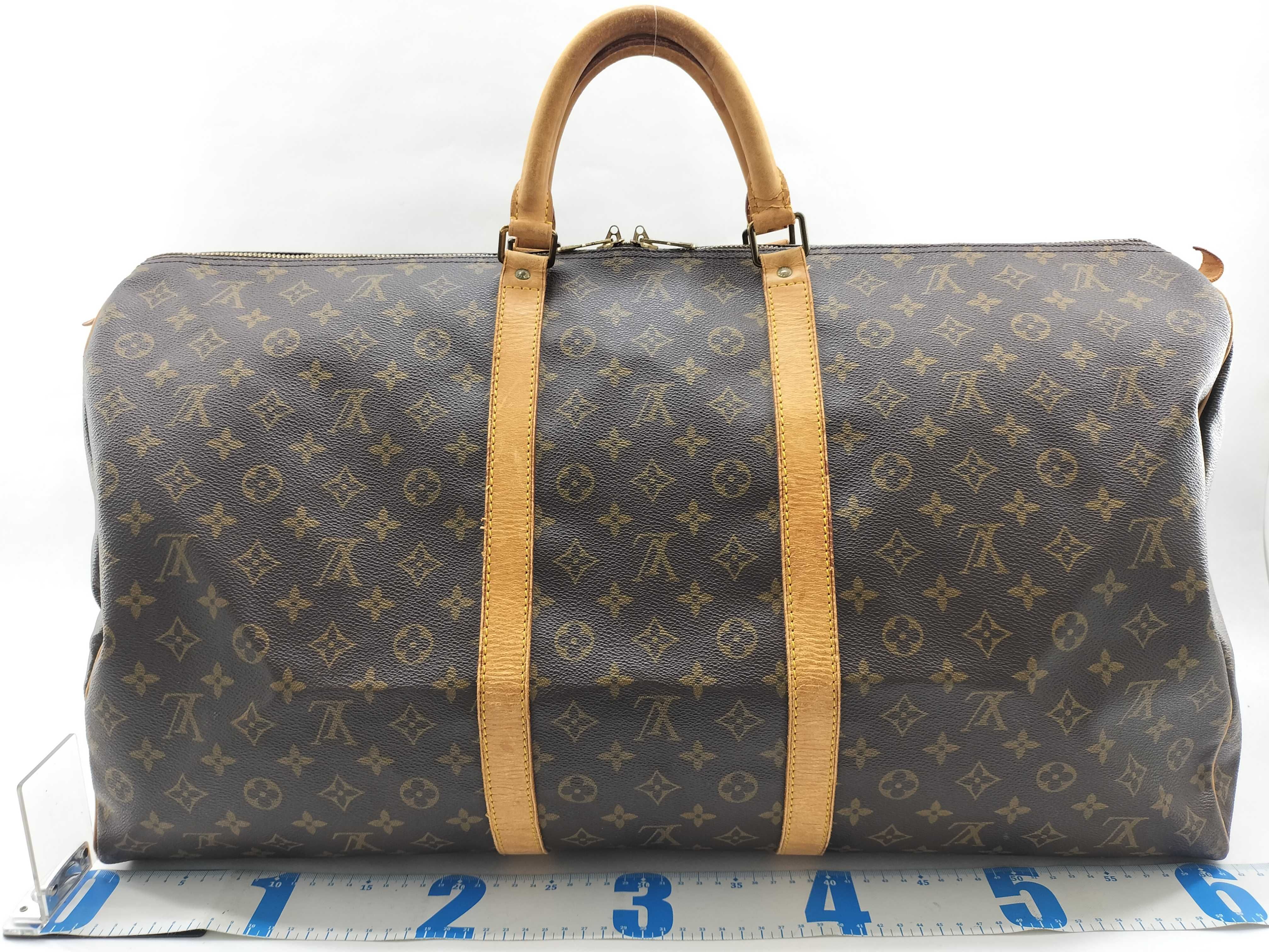 Monogram Keepall 60 M41422 MI0991 Boston Bag — view 2
