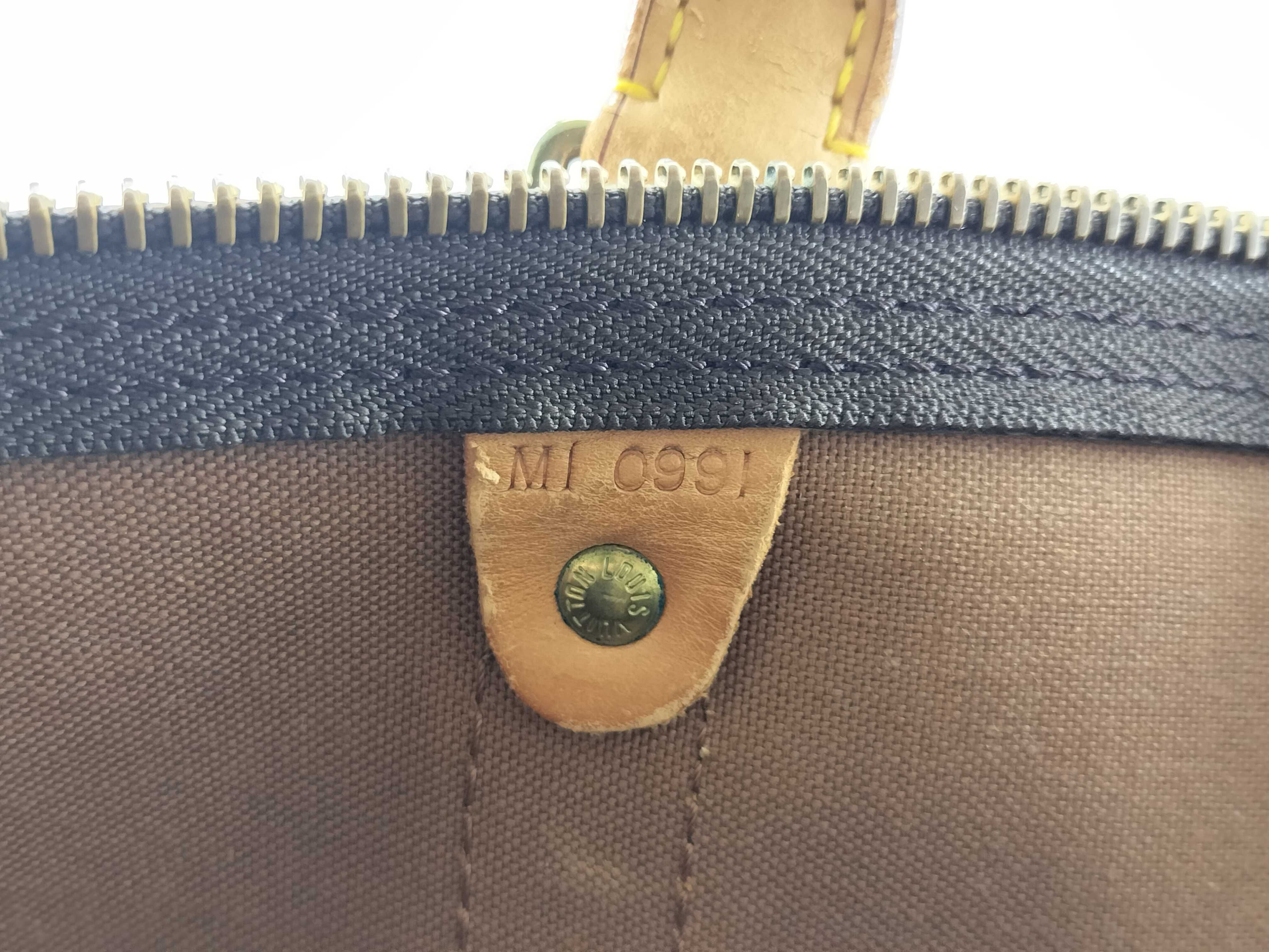 Monogram Keepall 60 M41422 MI0991 Boston Bag — view 14