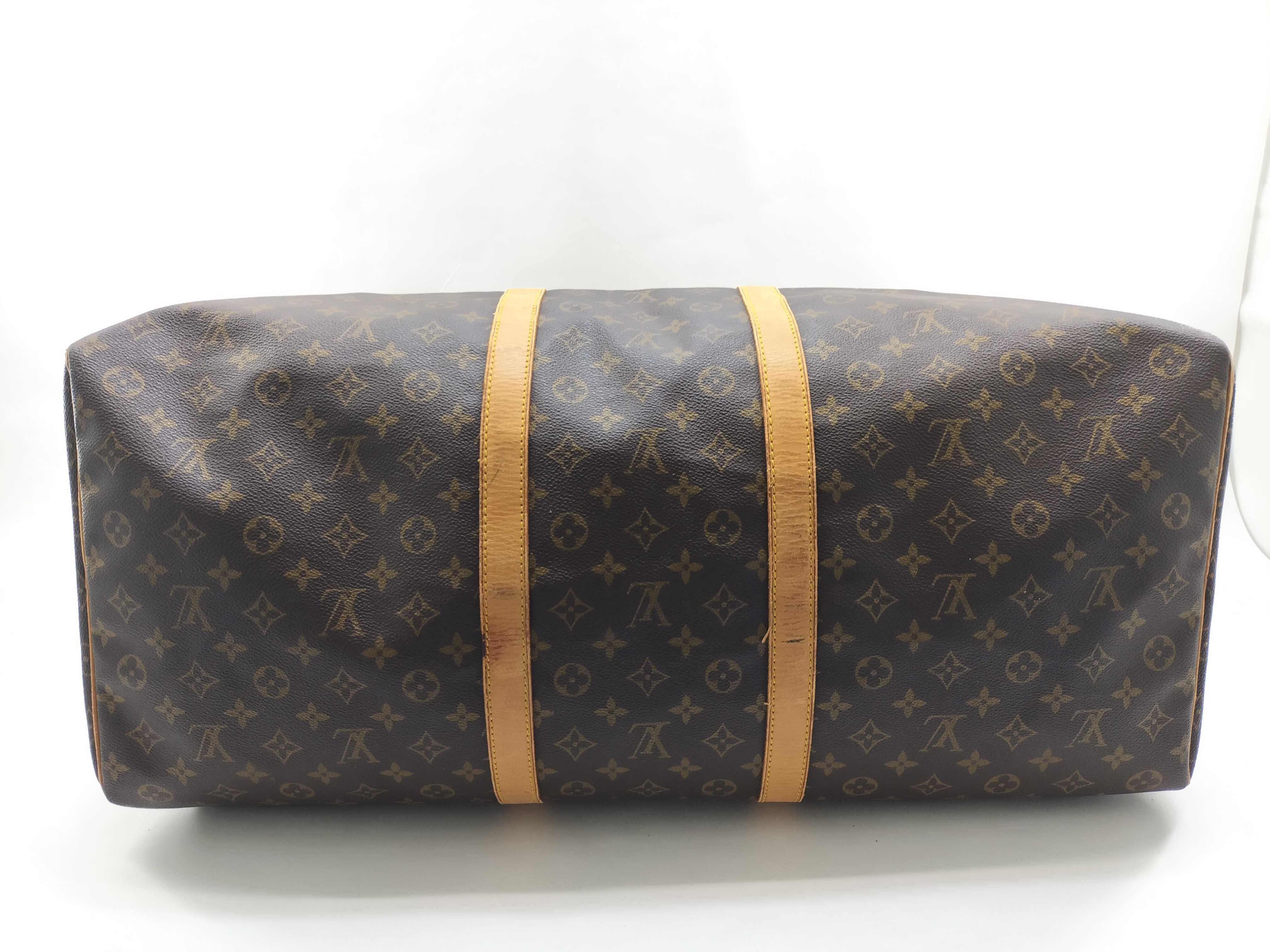 Monogram Keepall 60 M41422 MI0991 Boston Bag — view 9