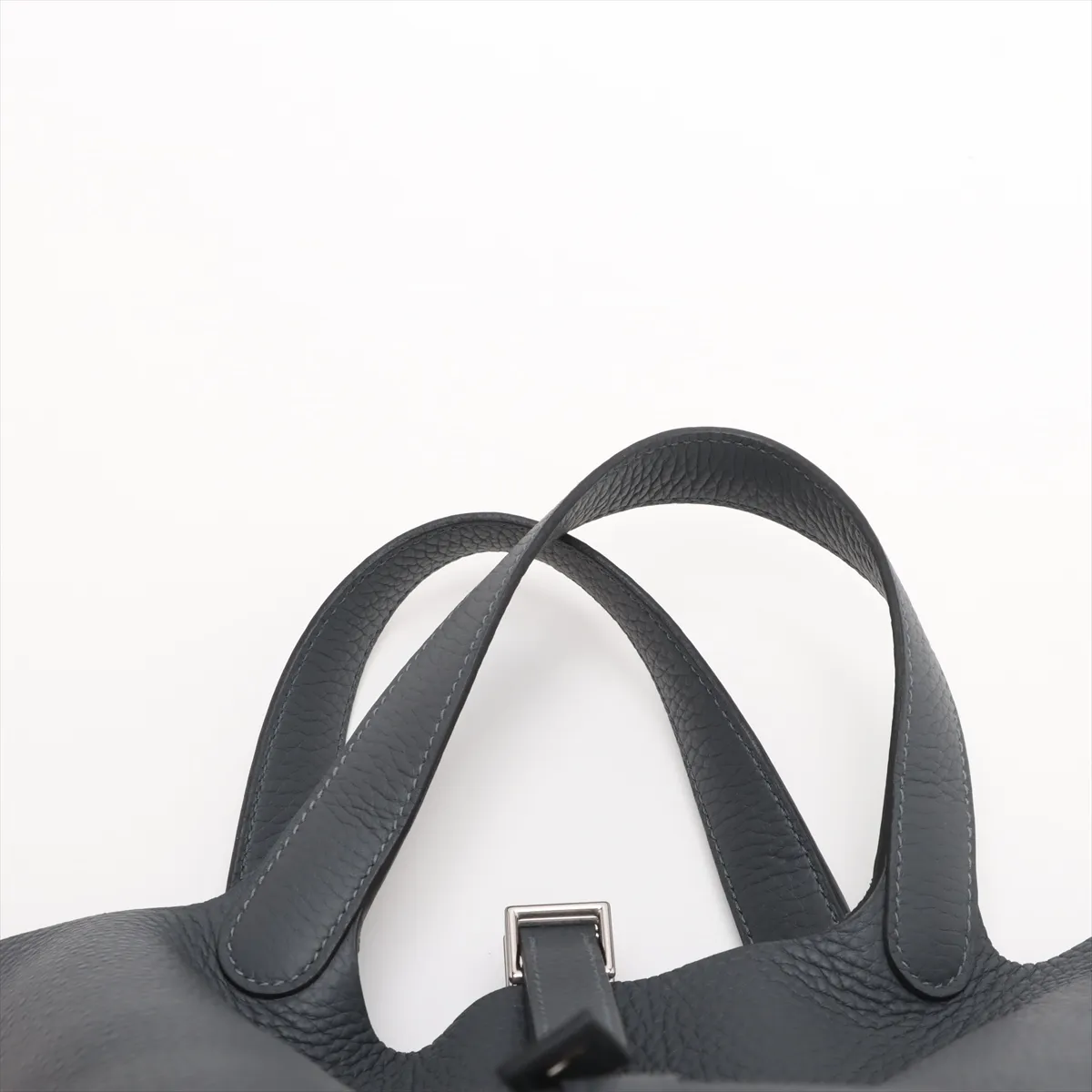 [Individually wrapped] Hermes Picotan Lock 18 PM Taurillon Clemence Grimisty Silver Hardware K:2025 — view 6