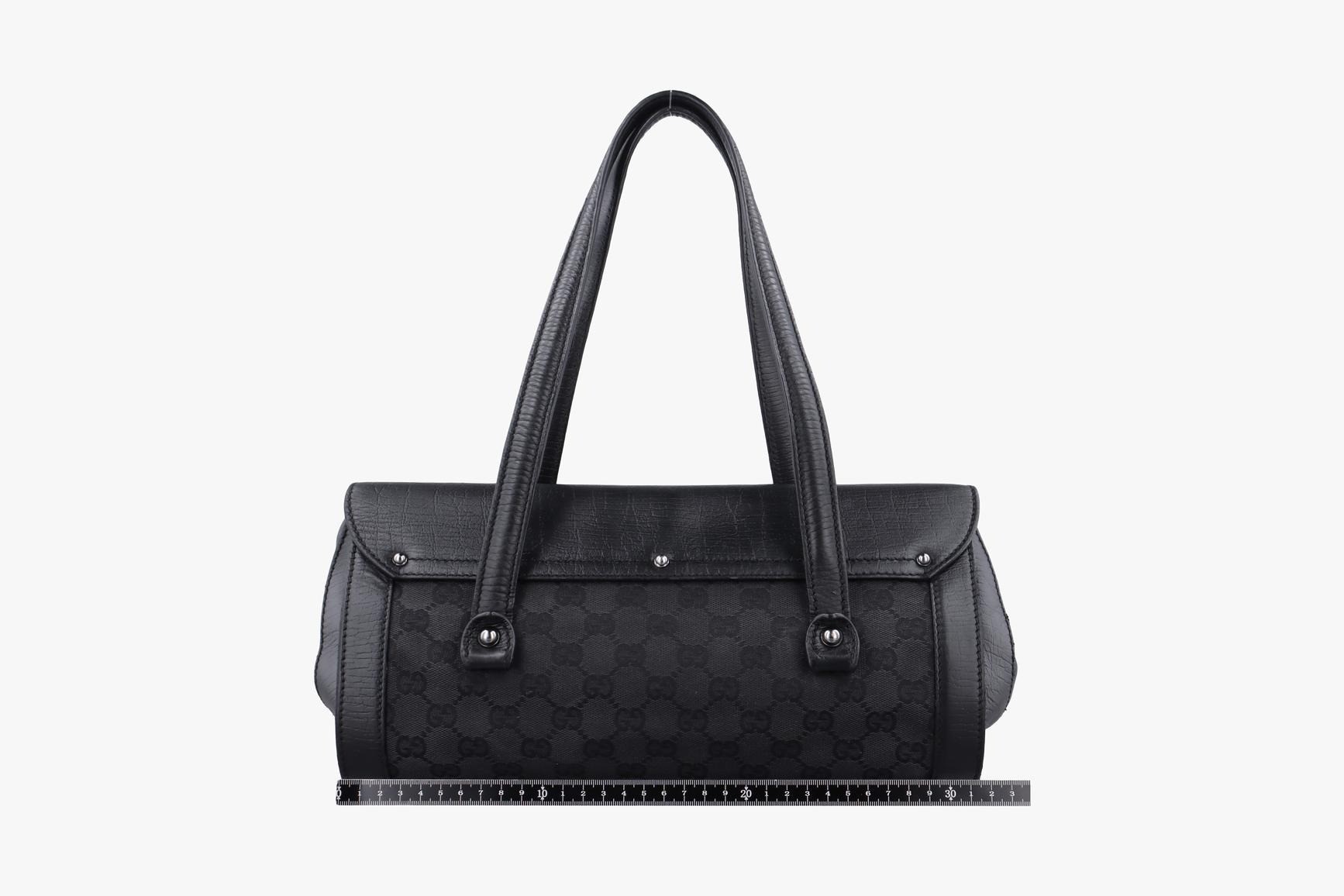 Bamboo Bullet Canvas x Leather Black — view 2