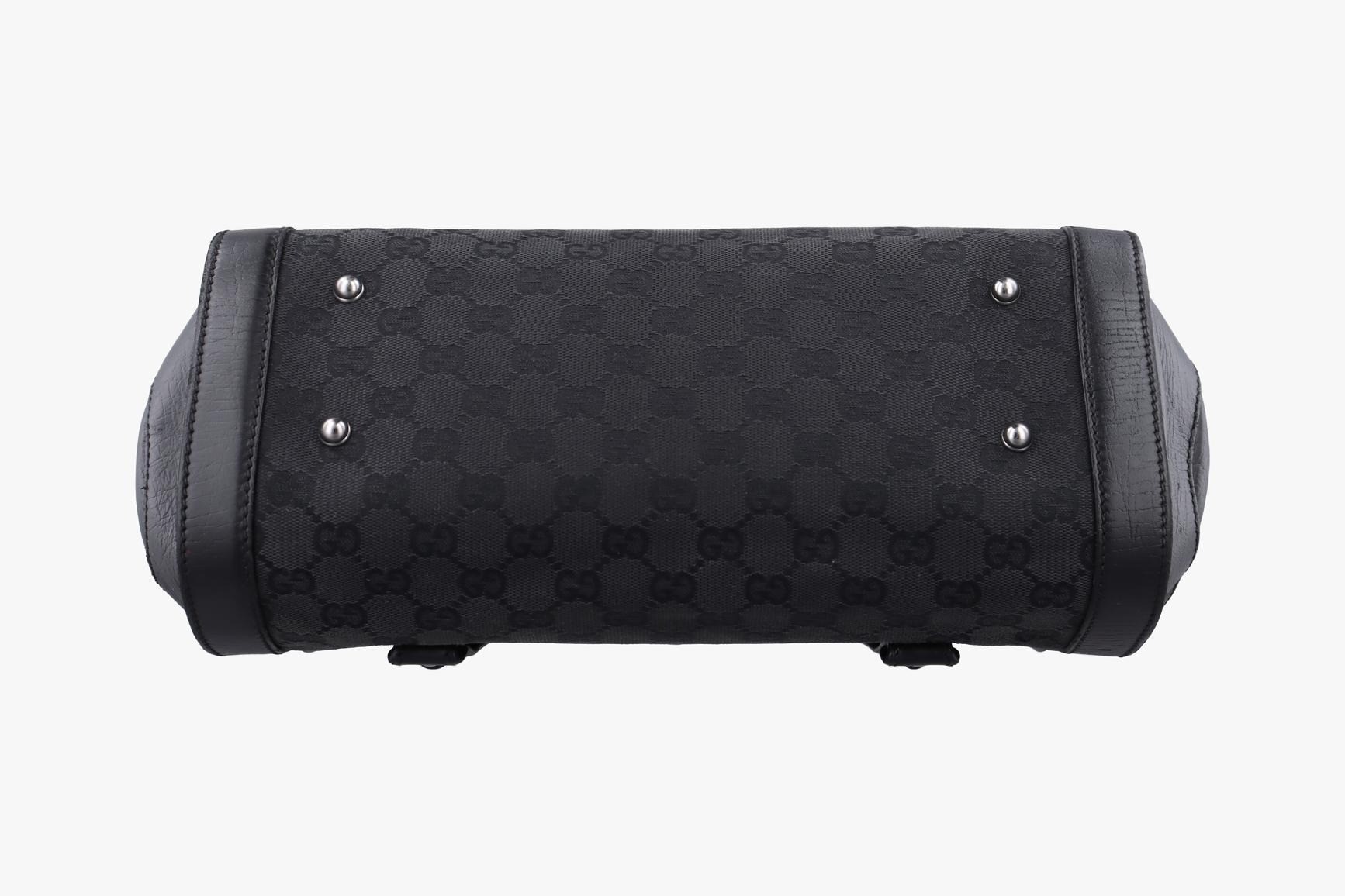Bamboo Bullet Canvas x Leather Black — view 3