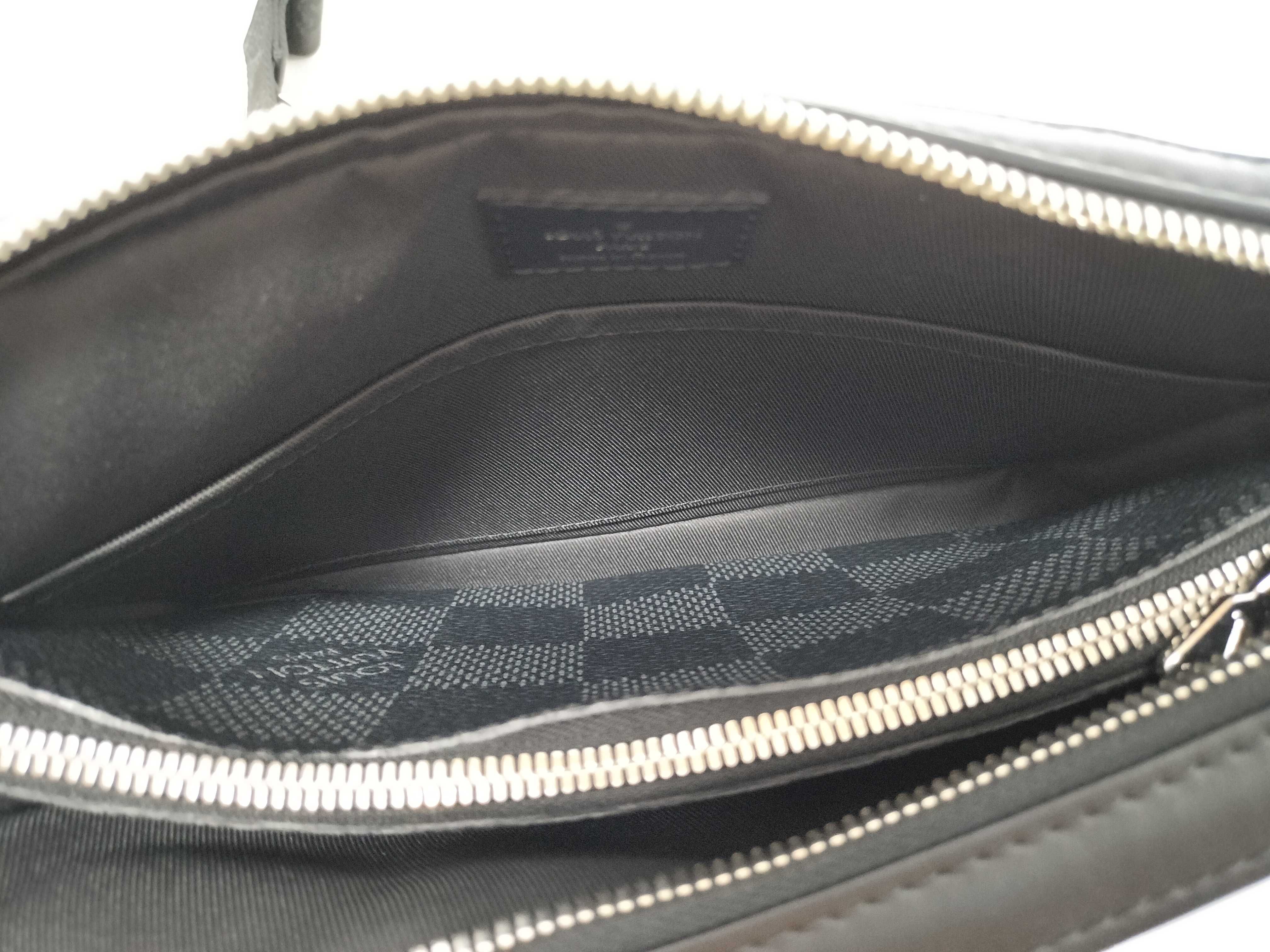 Damier Graphite Trio Messenger Shoulder Bag N50017 RFID verified shoulder bag — view 11