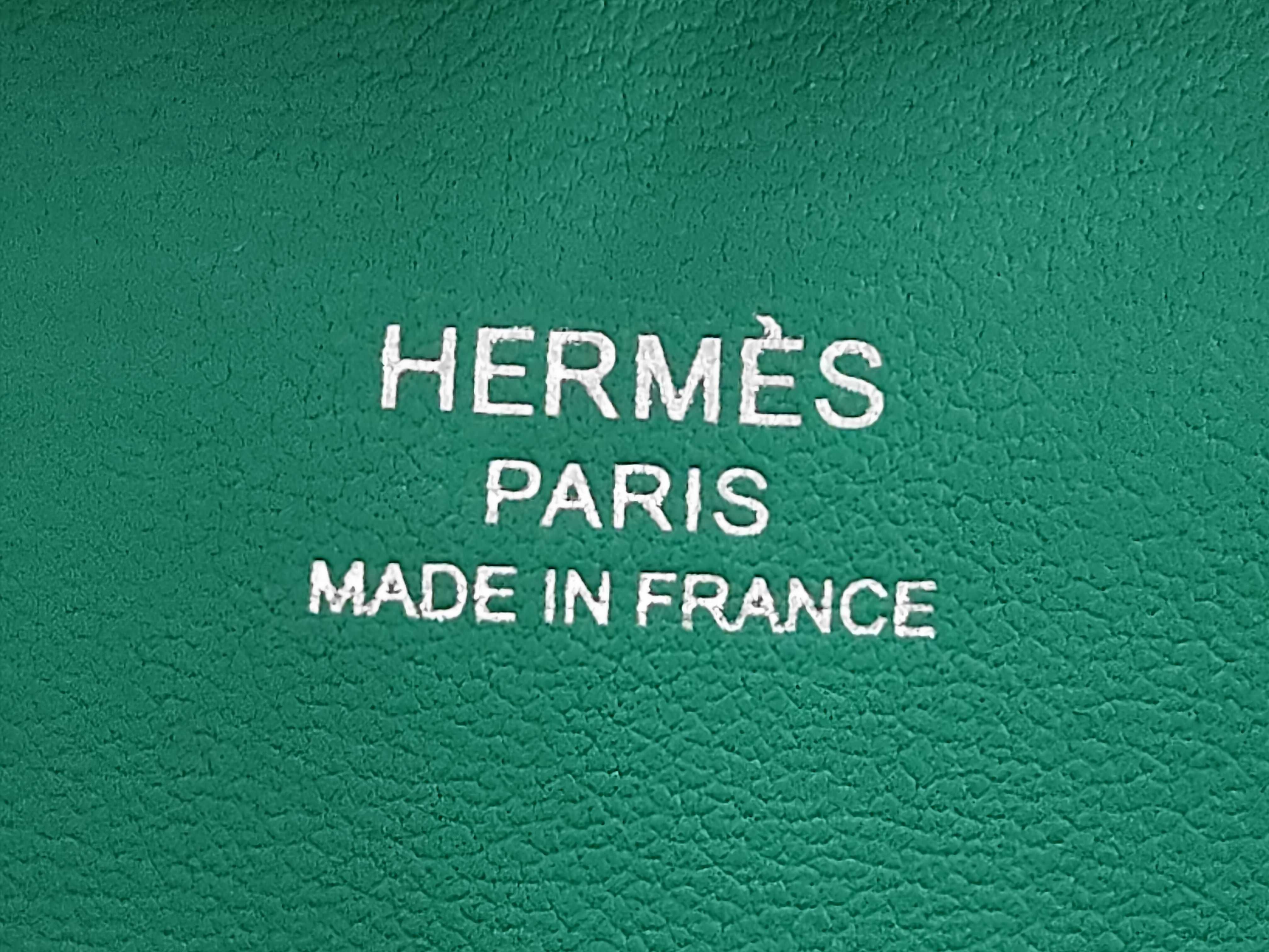 Birkin Cargo 25 W stamp Green Silver Hardware Handbag — view 9