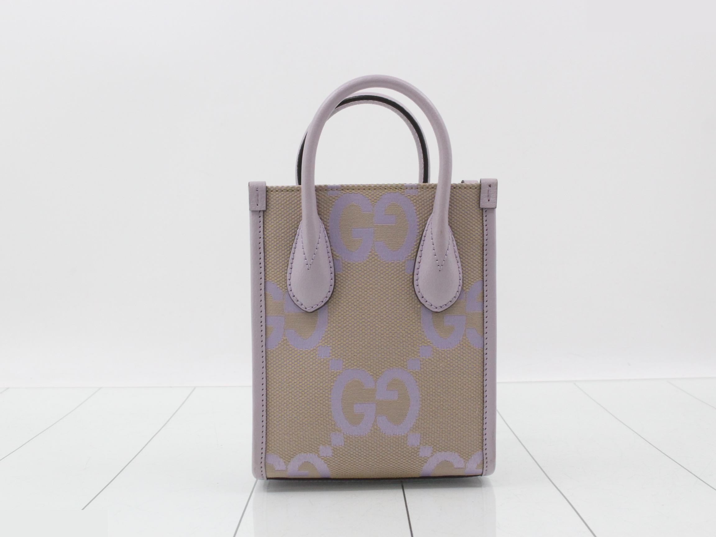 Jumbo Canvas Shoulder Bag, Purple, 671623, 52504