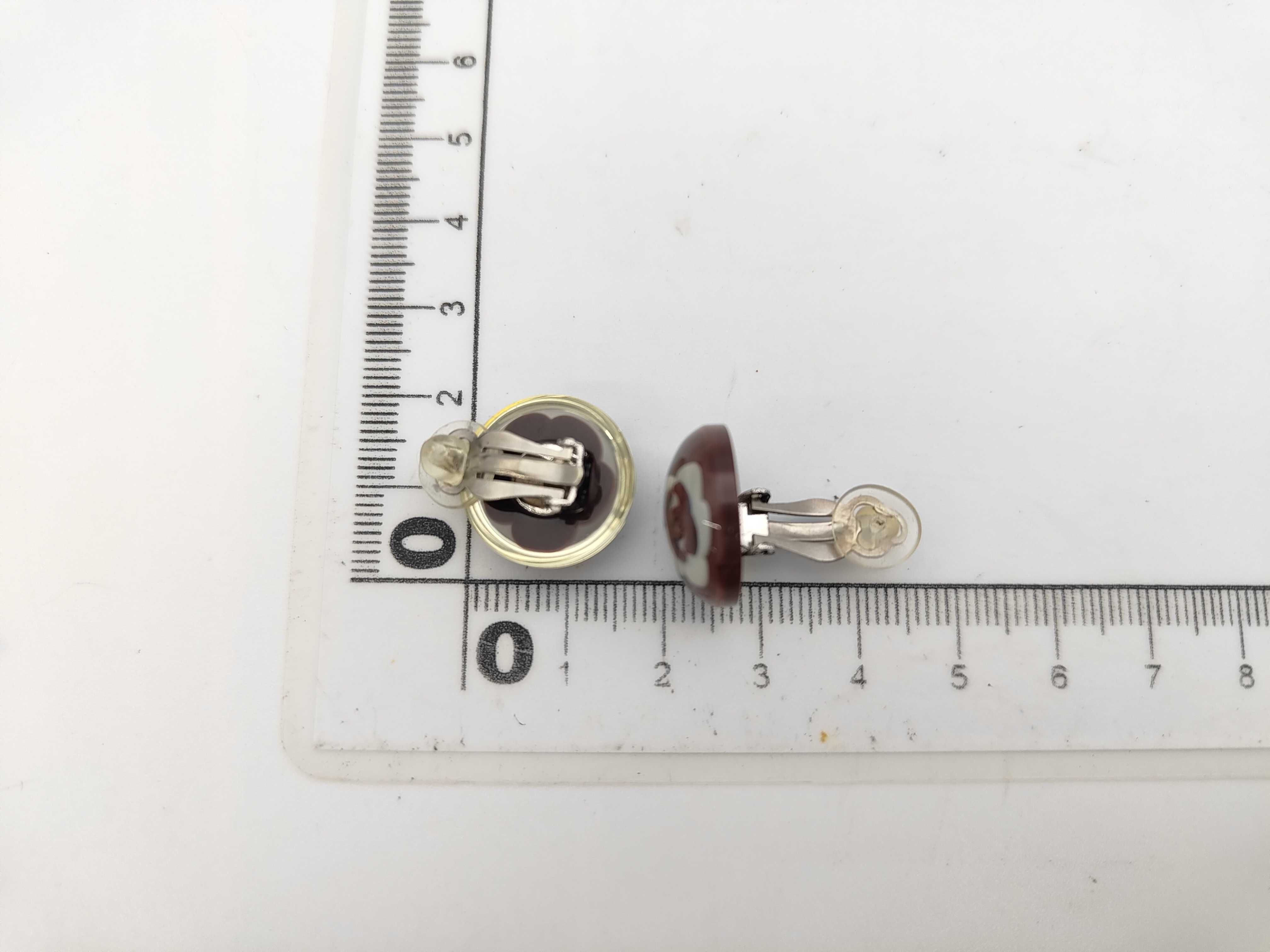 04S Coco Mark Camellia Earrings (Includes box and earrings) — view 6