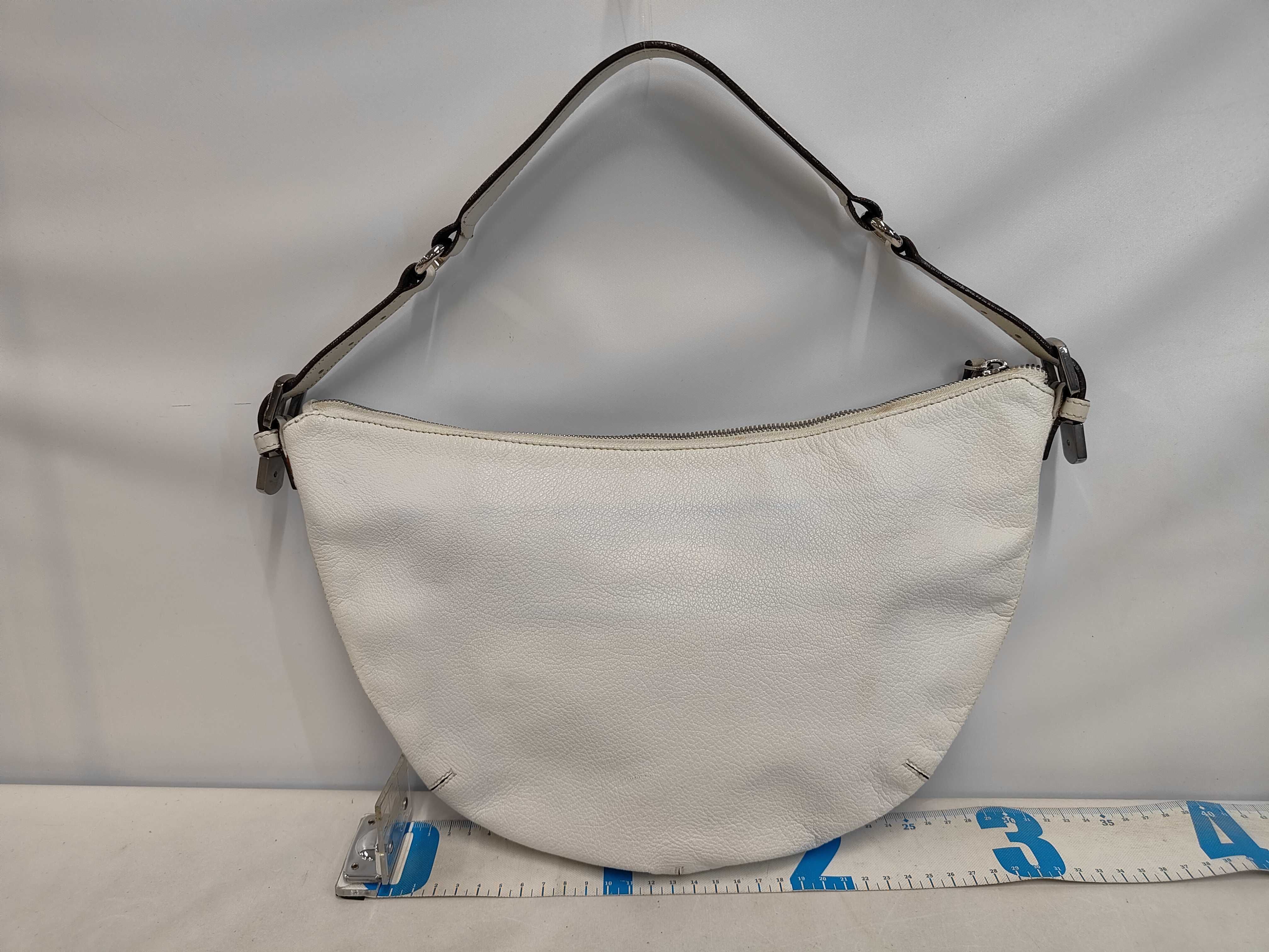 Anagram Studded Leather Hobo Bag Shoulder Bag — view 2