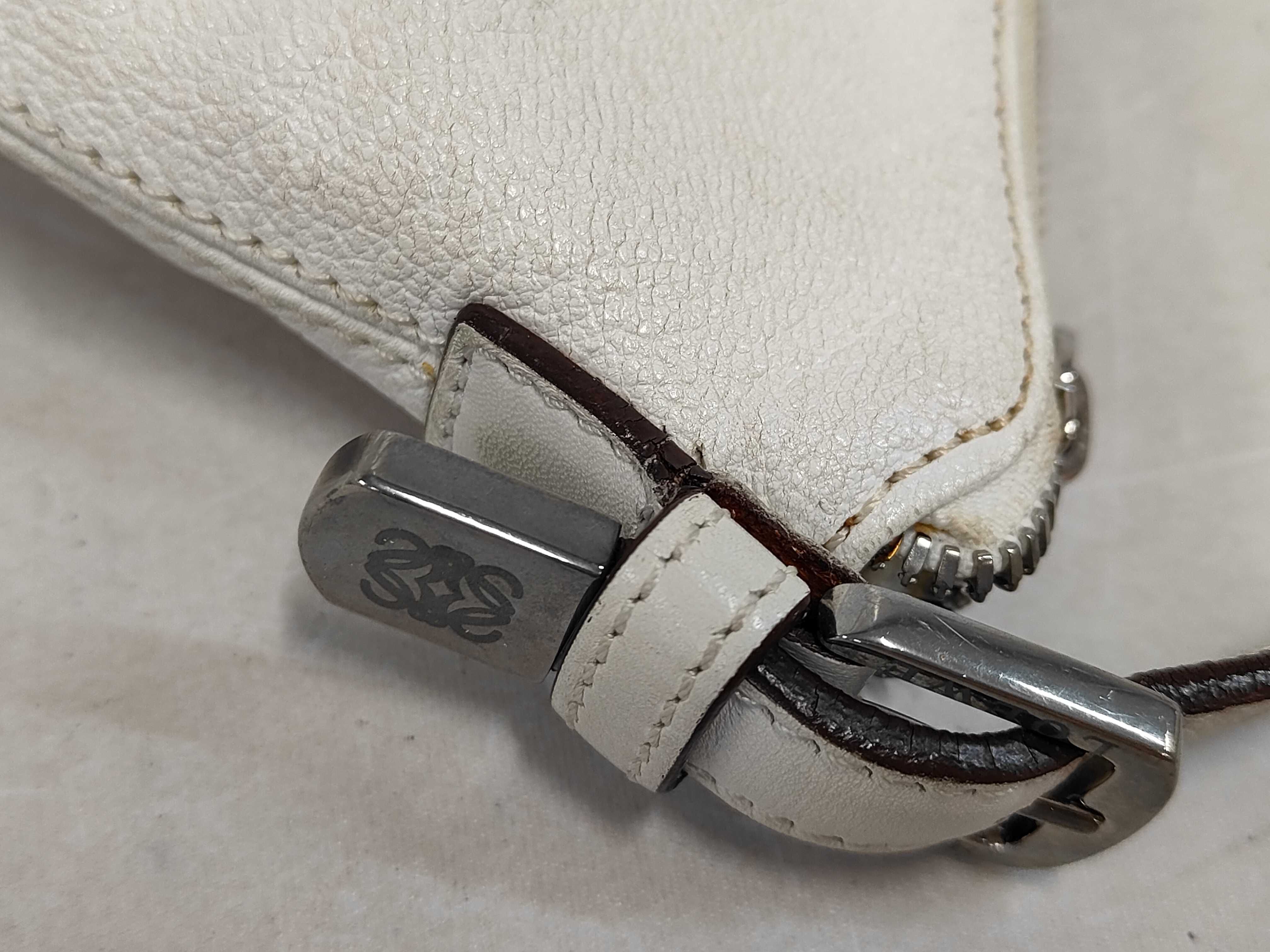 Anagram Studded Leather Hobo Bag Shoulder Bag — view 6