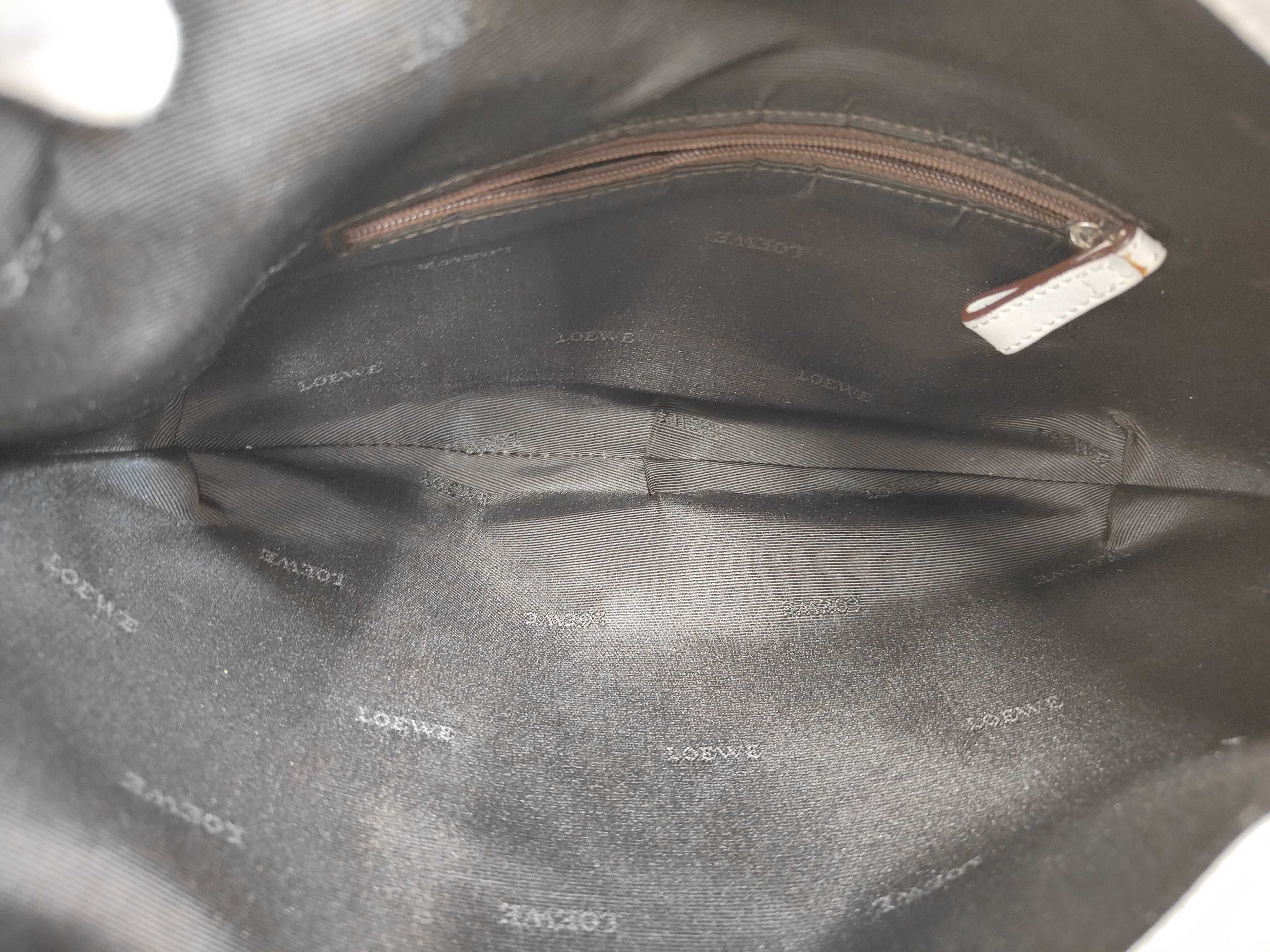 Anagram Studded Leather Hobo Bag Shoulder Bag — view 8