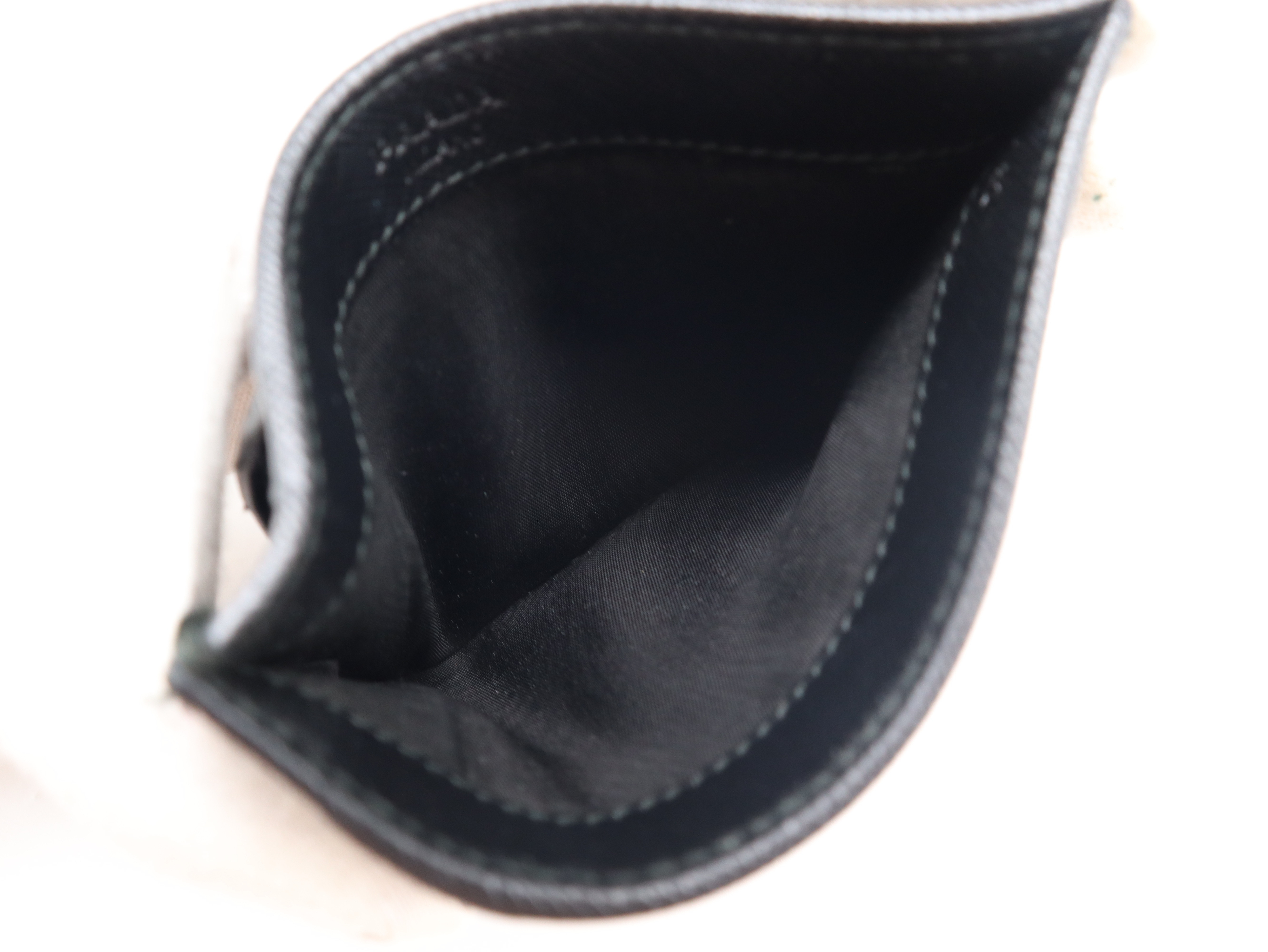 Saffiano Fragment Case, Black, Card Case — view 8