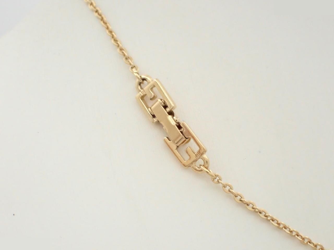 Gold necklace, chain approximately 40cm — view 2