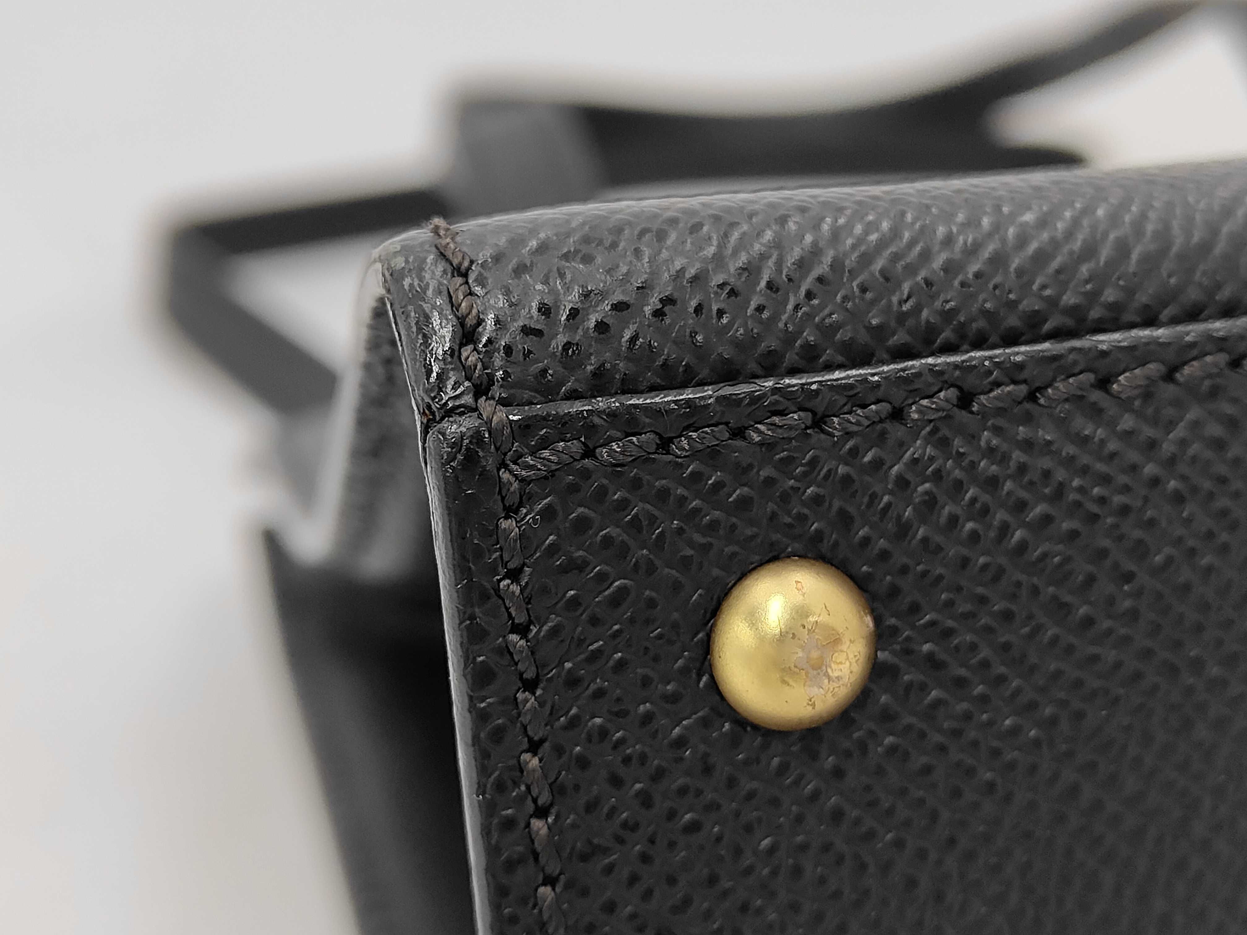 Caviar Skin Logo Tote Bag — view 6