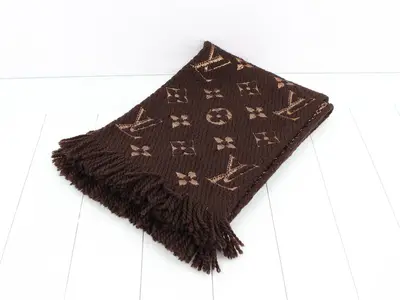 LV Monogram Long Scarf (with domestic tags)