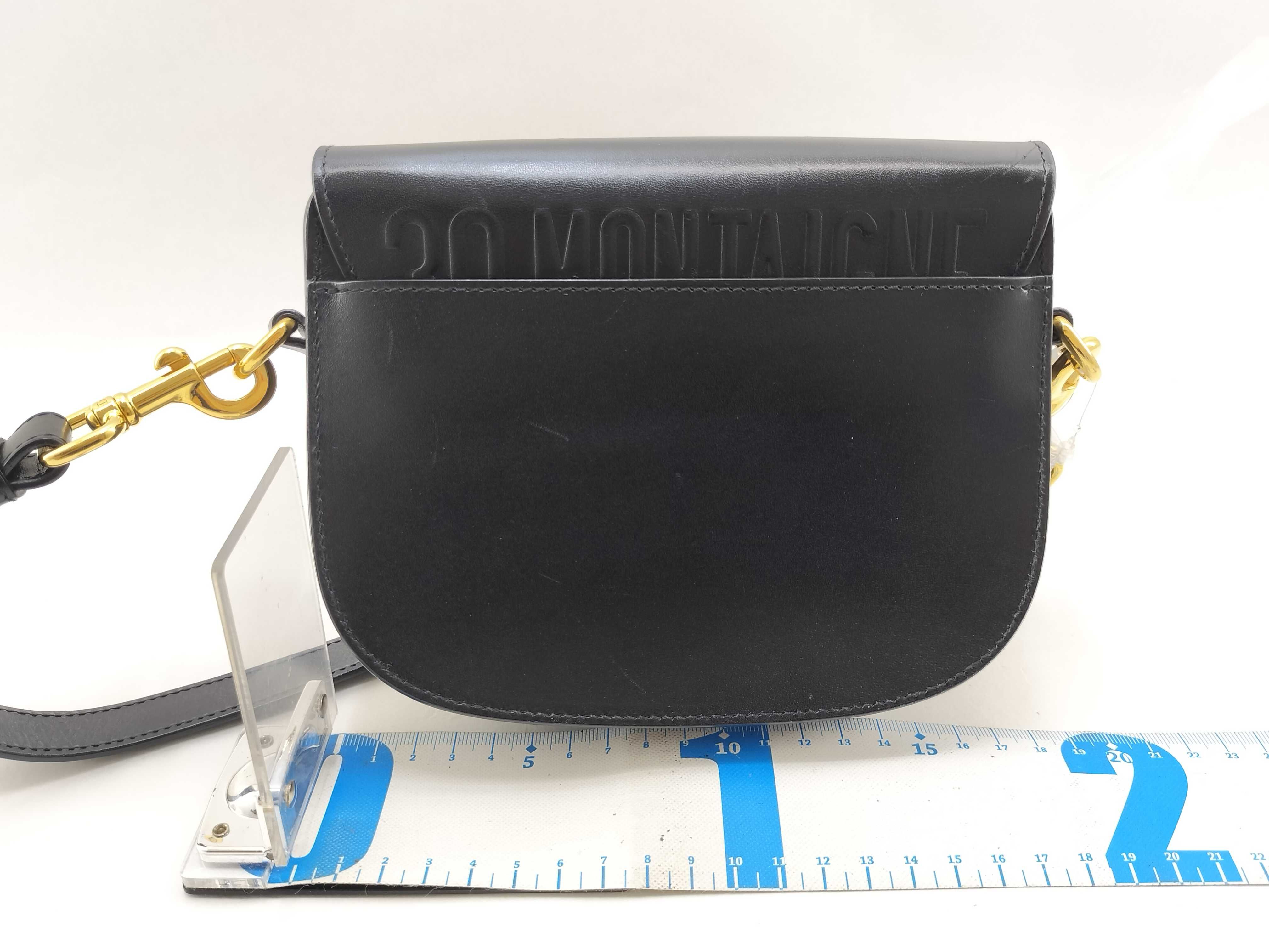 Bobby Small Leather Shoulder Bag, Black — view 2