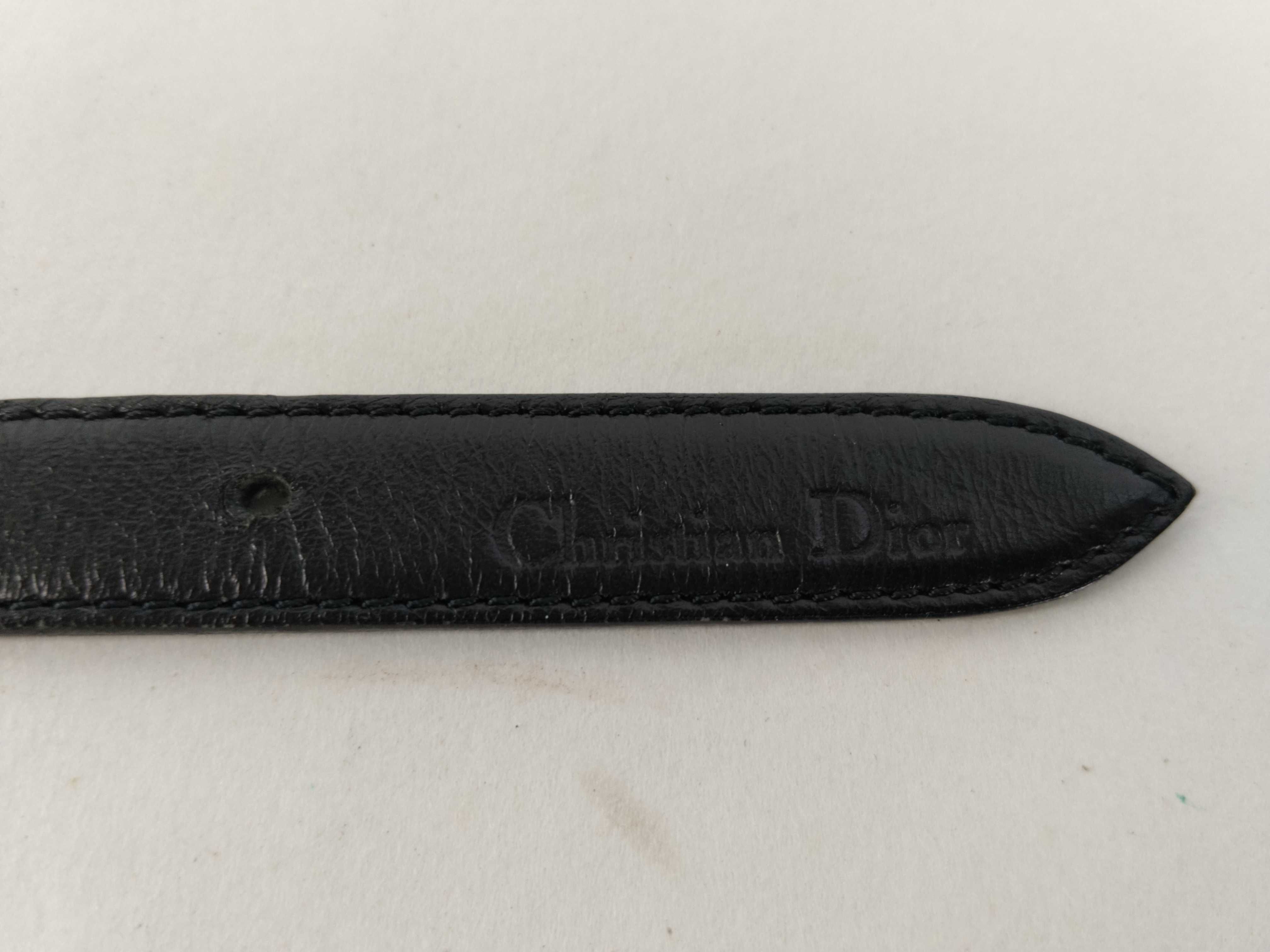 Belt Leather Chain Black Gold Belt — view 3