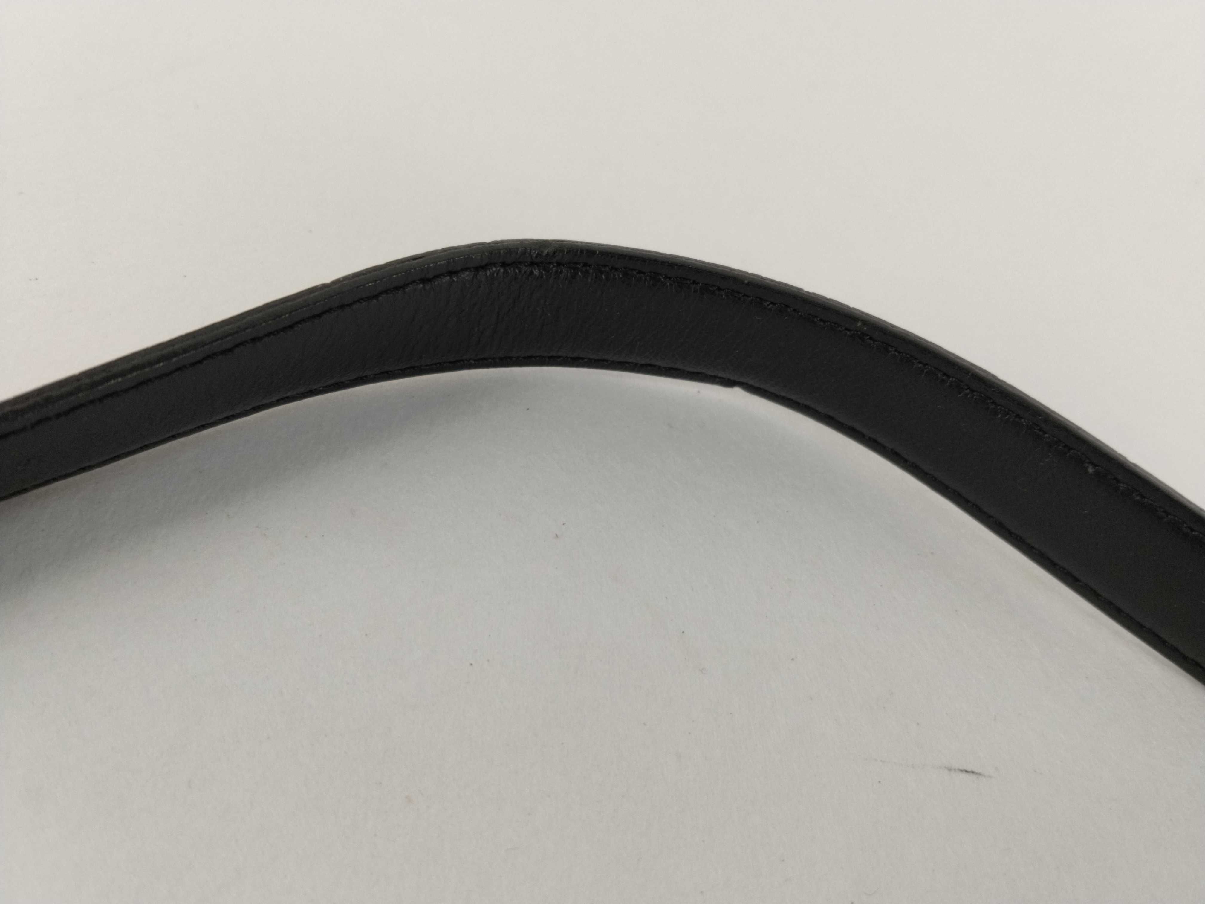Belt Leather Chain Black Gold Belt — view 6