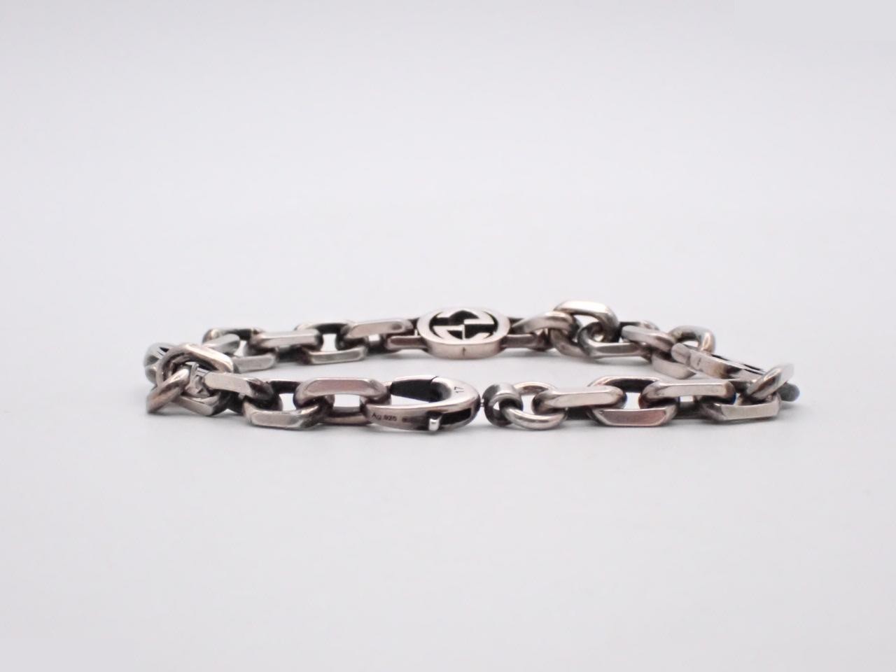 Silver bracelet, 925 sterling silver, 17.9g, wrist circumference approximately 17cm — view 2